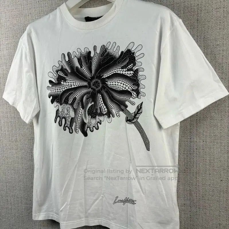 Louis Vuitton Louis Vuitton Men's Summer White Printed T-Shirt . Size US M / EU 48-50 / 2 - 3 Thumbnail