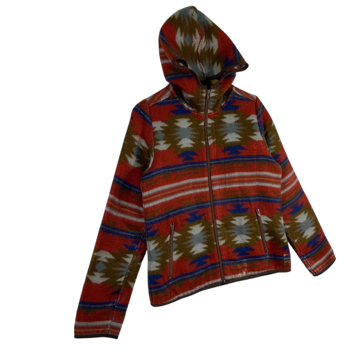 Japanese Brand Vintage Old Betty's Aztec Navajo Design Hoodie Zipper S Size Size US S / EU 44-46 / 1 - 3 Thumbnail