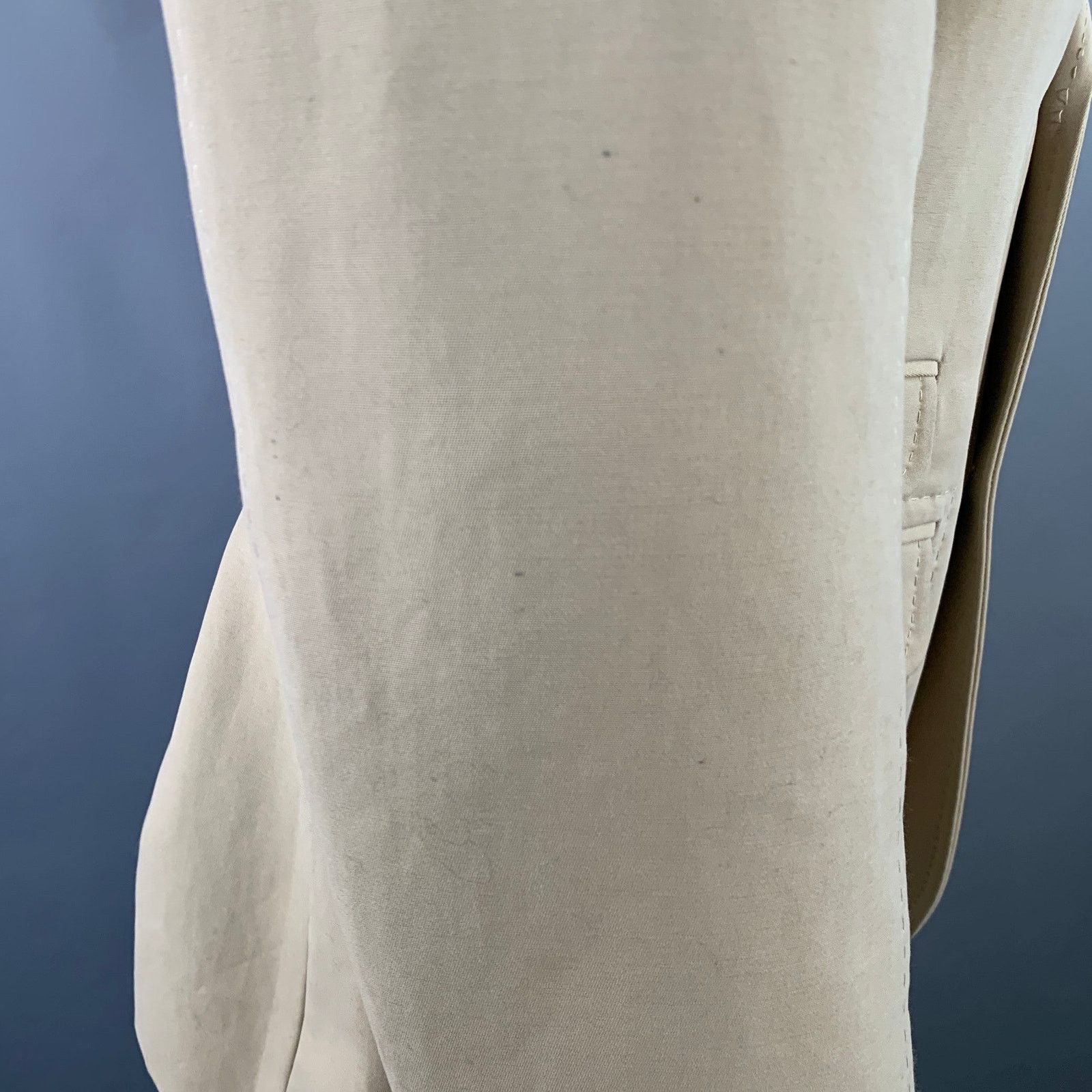 Jacquemus JACQUEMUS LE CHOUCHOU Beige Cotton Notch Lapel Sport Coat Size 40R - 5 Thumbnail