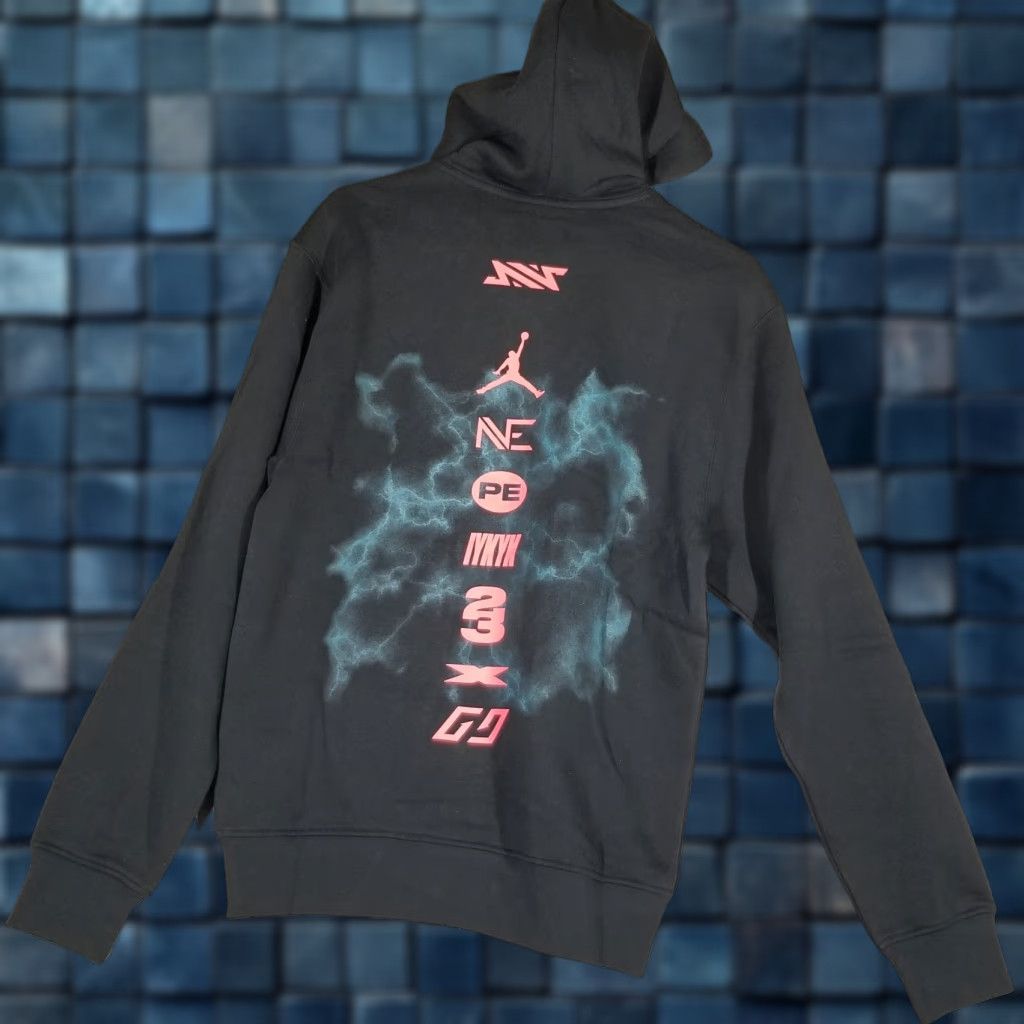 Jordan Brand Air Jordan Hoodie Men XS Jumpman Fleece Nitro Pullover Sweatshirt FD0619 Sample Size US XS / EU 42 / 0 - 1 Thumbnail