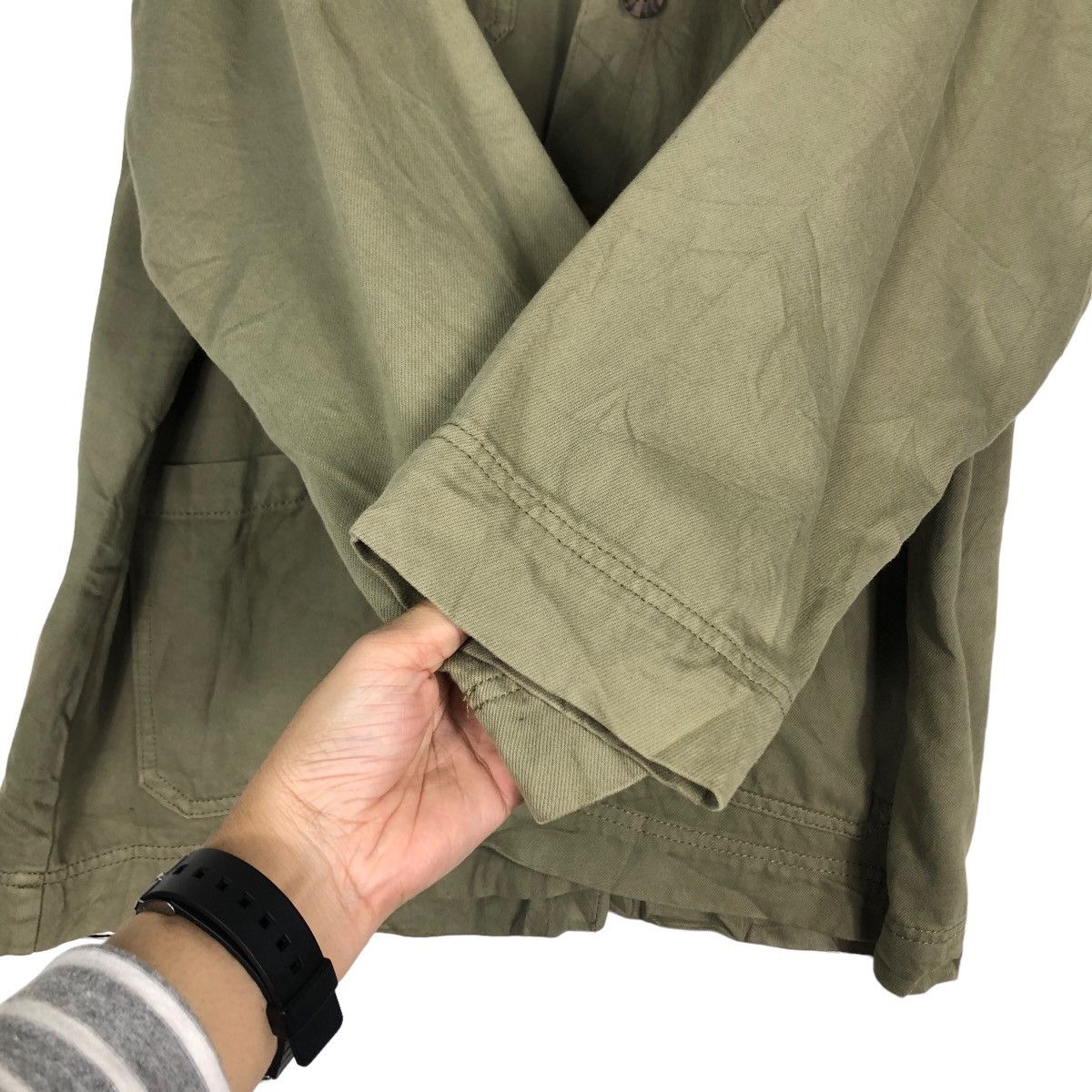Japanese Brand 🔥Vintage Chore Jacket &Denim Japan Military Design Size US M / EU 48-50 / 2 - 15 Thumbnail