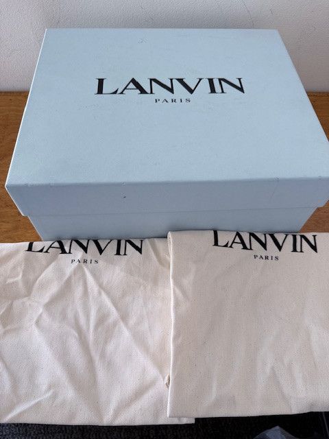 Lanvin Lanvin Curb Python Print Sneakers - Sz 44 Size US 11 / IT 41 - 10 Thumbnail