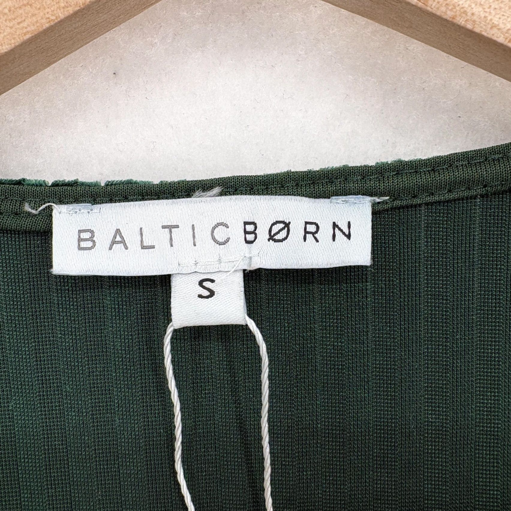 Born Baltic Born Velvet Wrap Maxi Dress Womens S Green Long Sleeve Formal Party Size S / US 4 / IT 40 - 4 Thumbnail