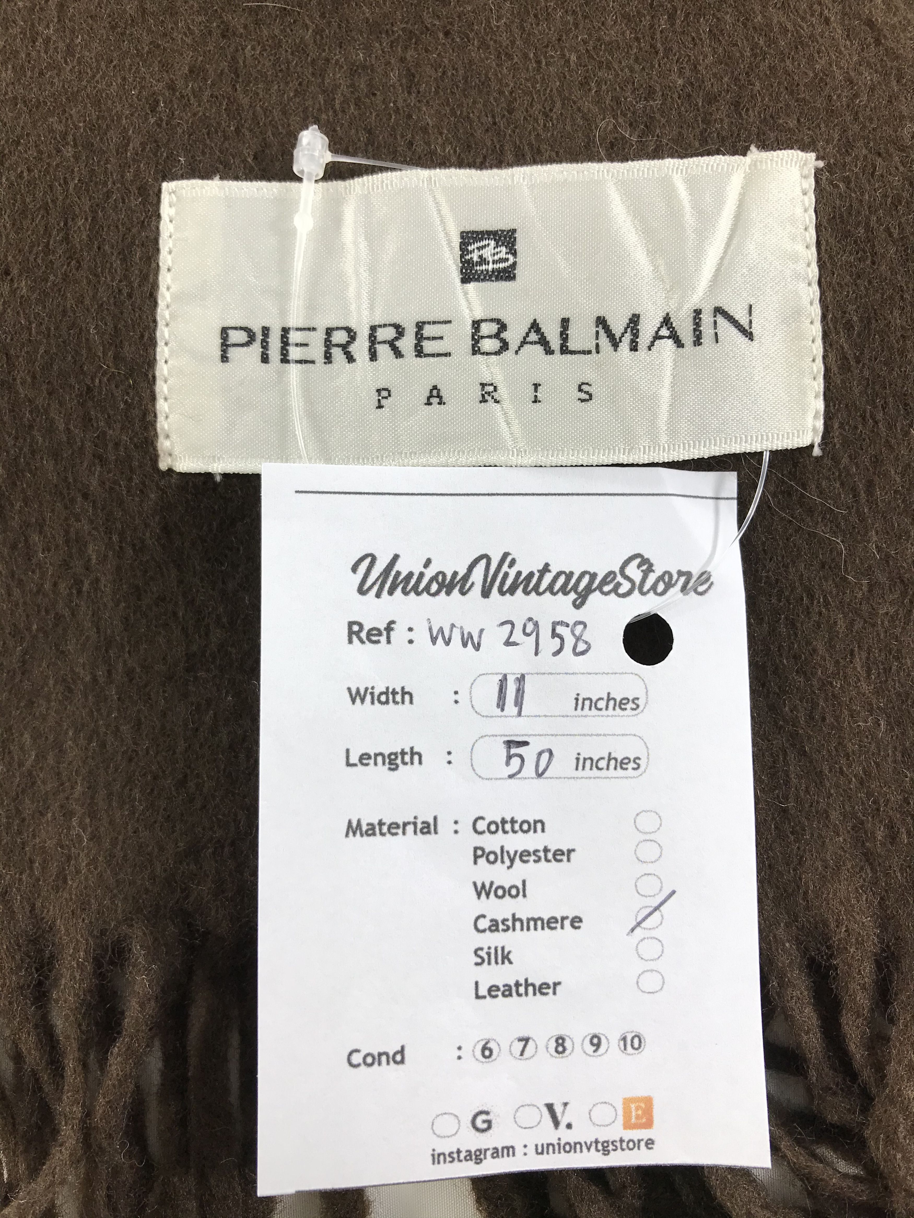 Pierre Balmain Pierre Balmain Scarf / Muffler / Neckwear - WW2958 Size ONE SIZE - 5 Thumbnail