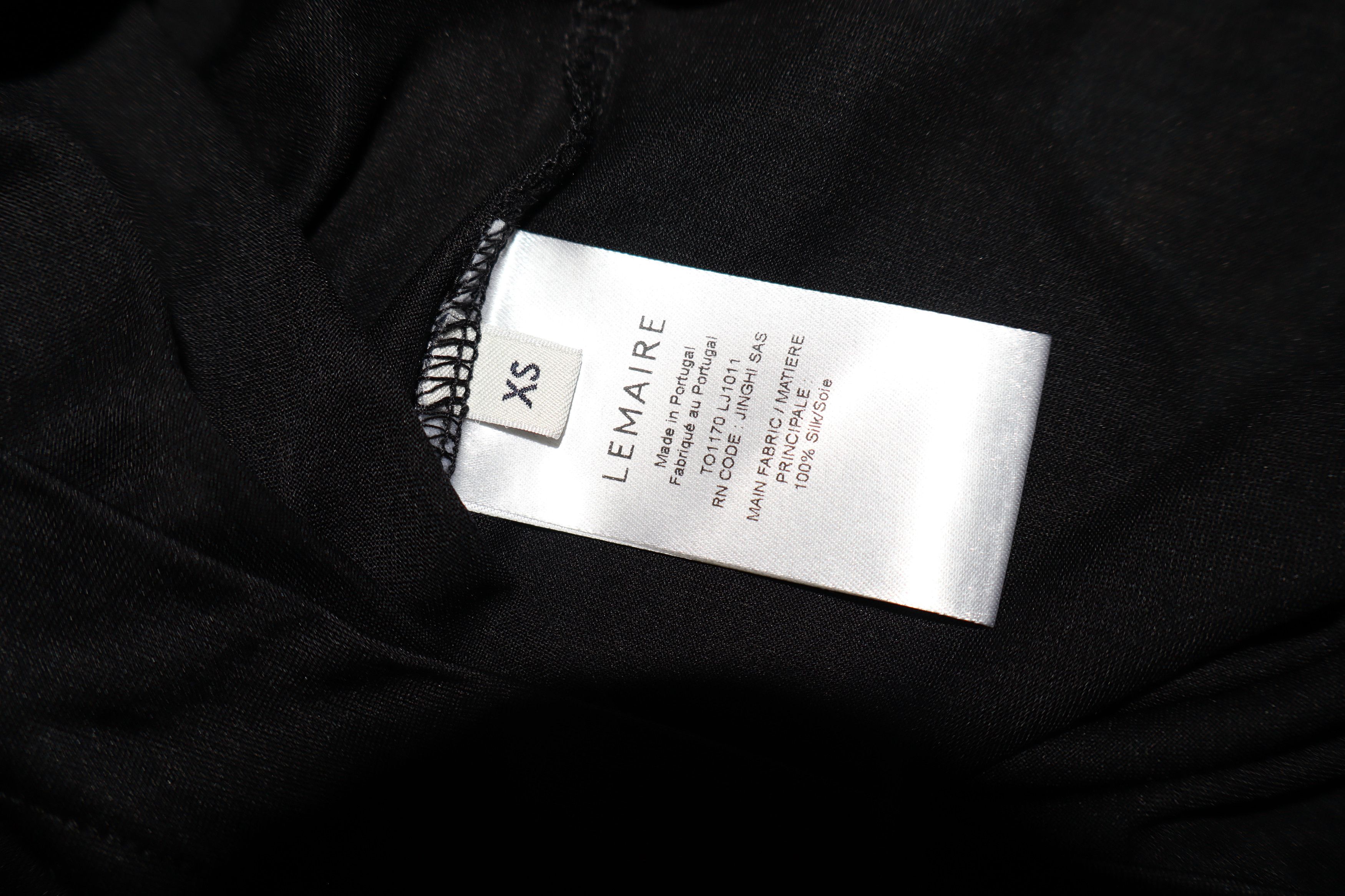 Lemaire SS 24 Soft Silk t-shirt Size US XS / EU 42 / 0 - 7 Thumbnail