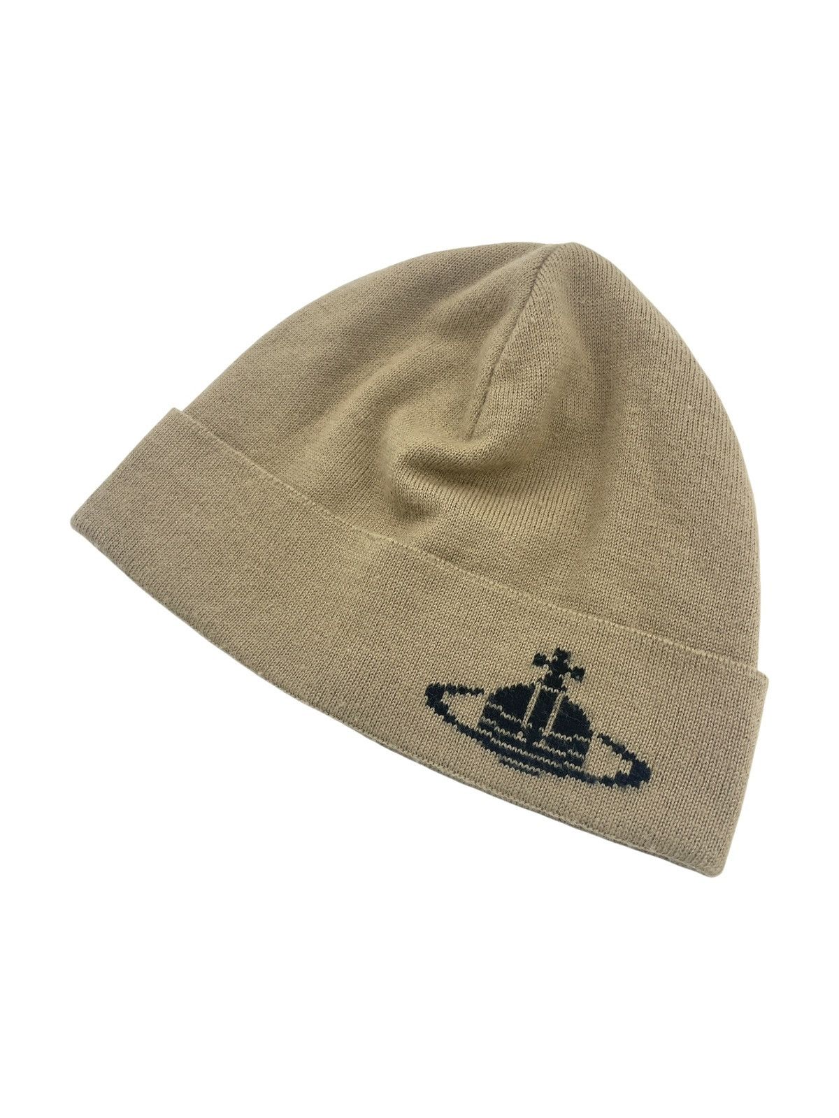 Vivienne Westwood Wool Knit Orb Beanie Hat Toque Size ONE SIZE - 3 Thumbnail