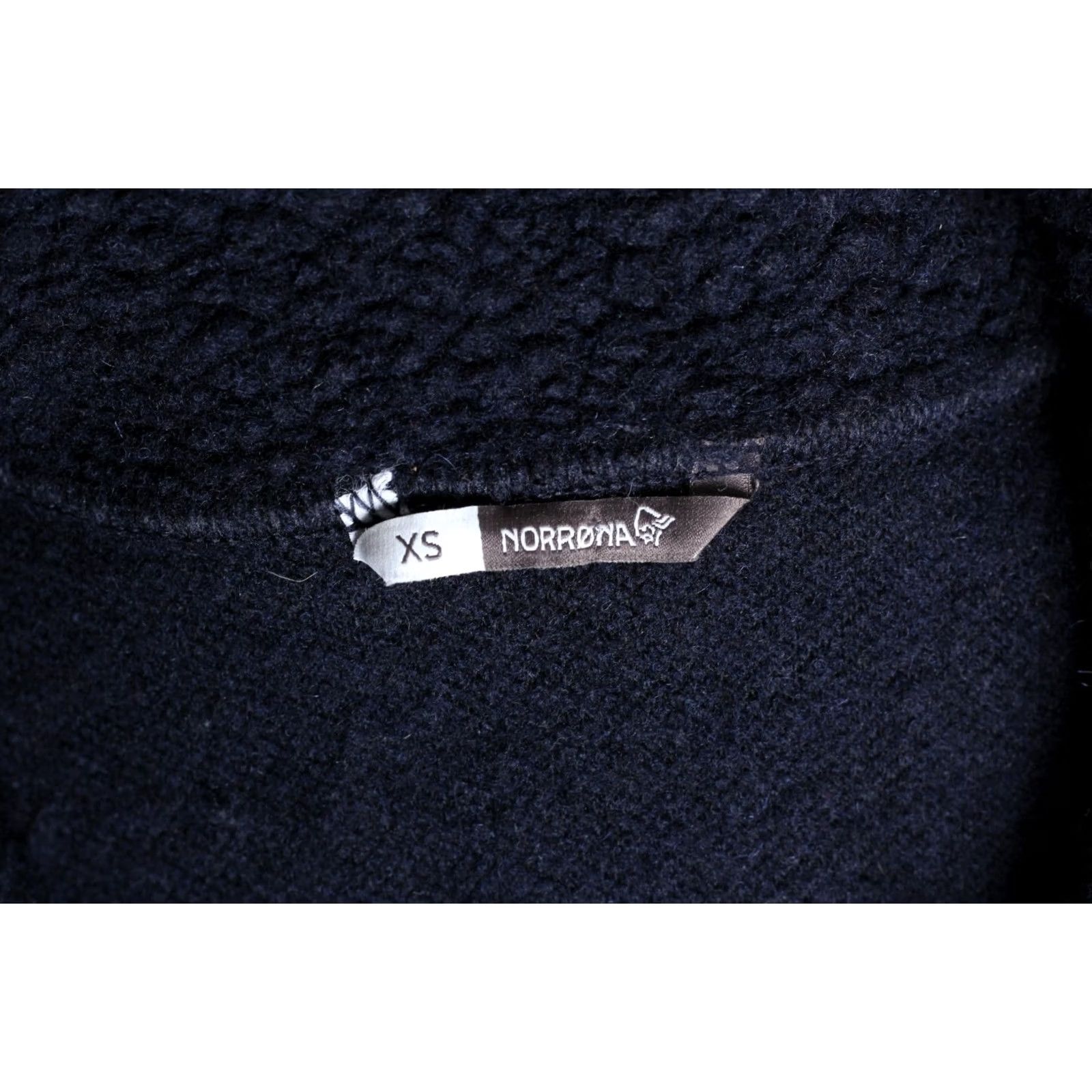 Vintage NORRONA Svalbard Wool Jacket Women XS Blue Regular Jacket Size XS / US 0-2 / IT 36-38 - 6 Thumbnail