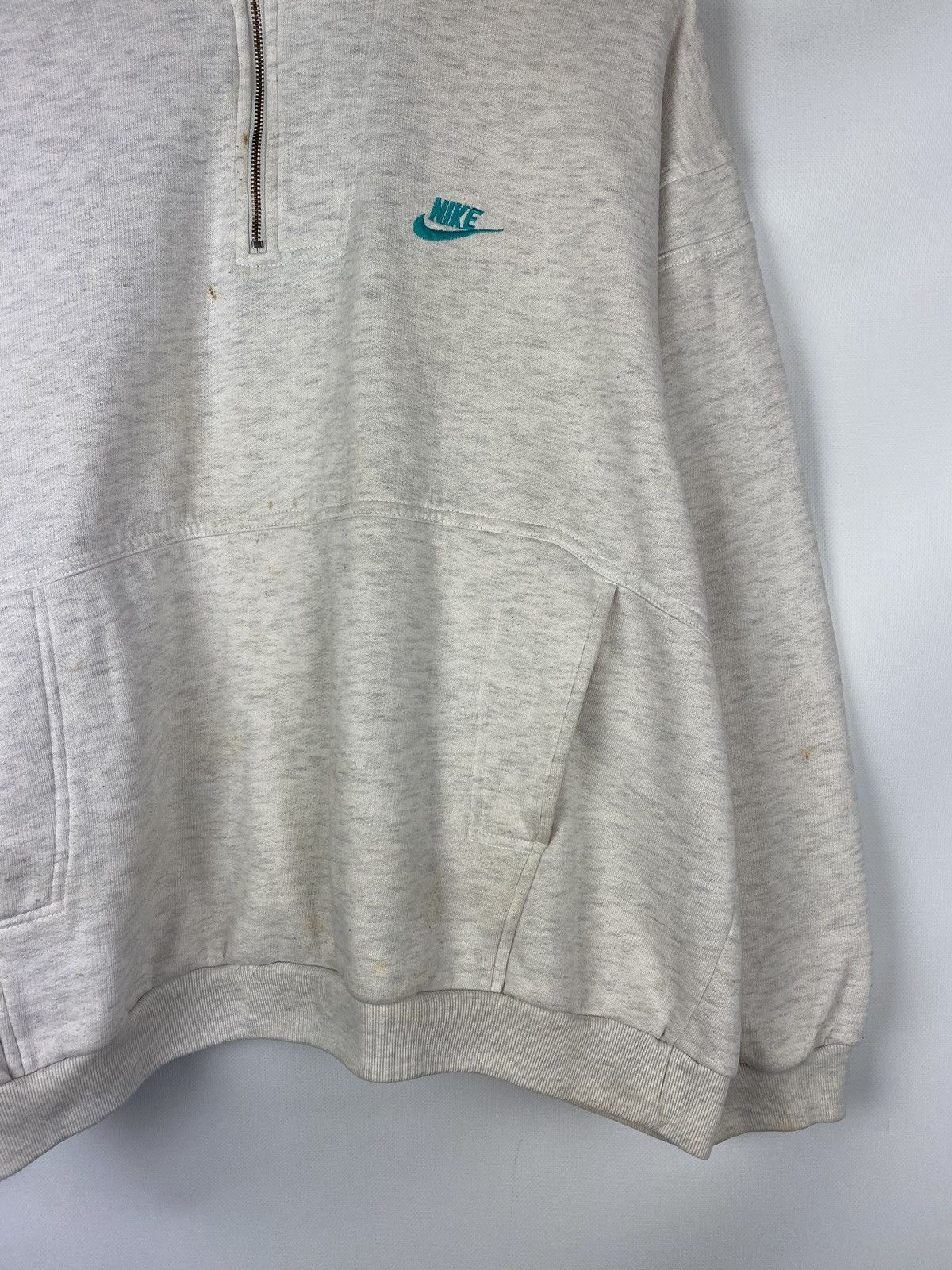 Nike Nike Vintage 1/4 Zip Pullover Sweatshirt Size XL Size US XL / EU 56 / 4 - 4 Thumbnail