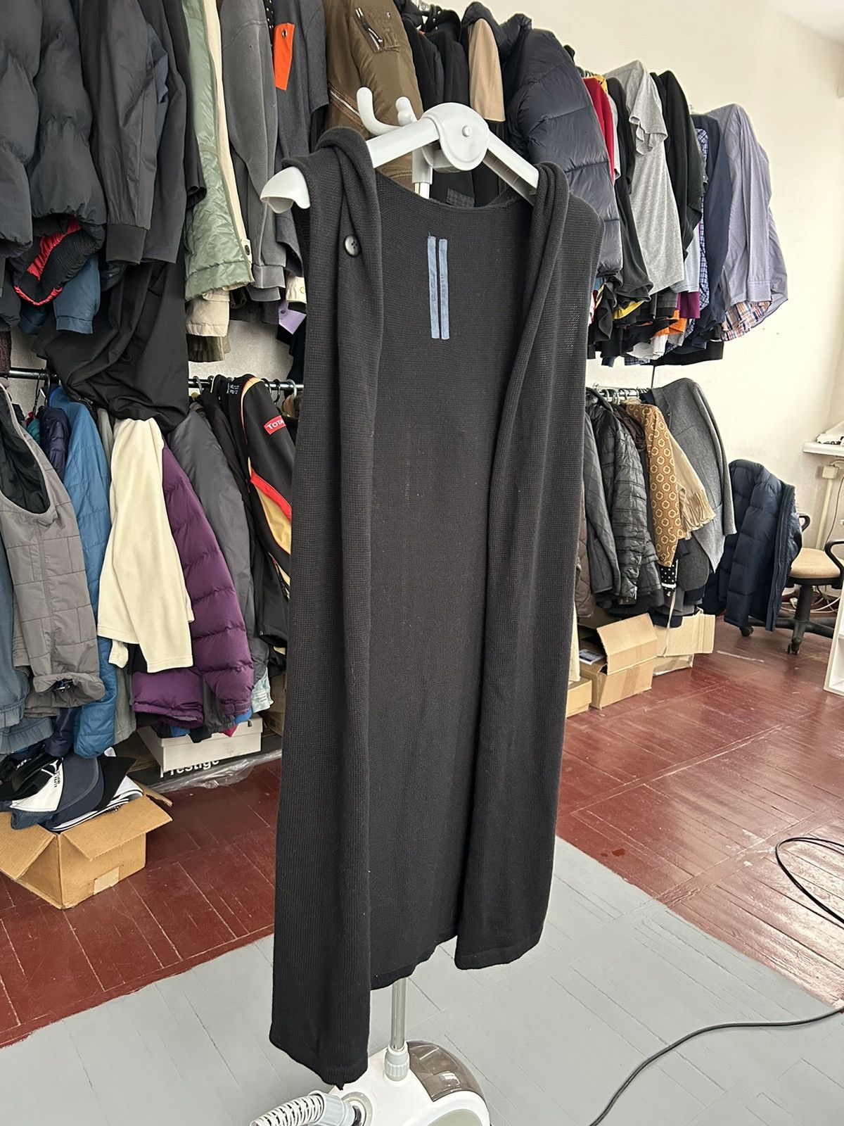 Rick Owens Rick Owens knitted cardigan coat with hood Size M / US 6-8 / IT 42-44 - 6 Thumbnail