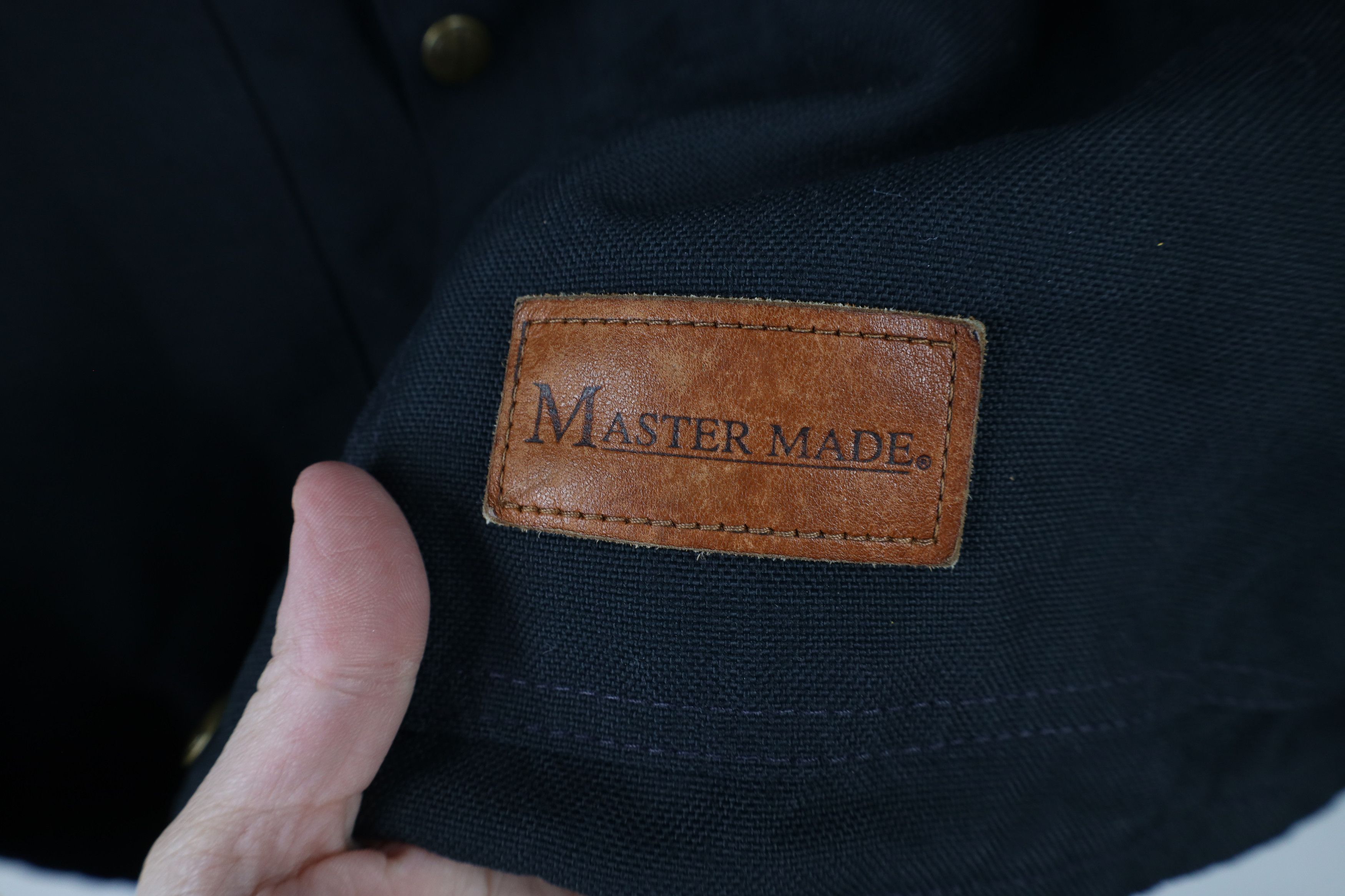 Vintage × Walls Vintage 90s Walls Master Made Canvas Bomber Jacket USA Size US L / EU 52-54 / 3 - 4 Thumbnail