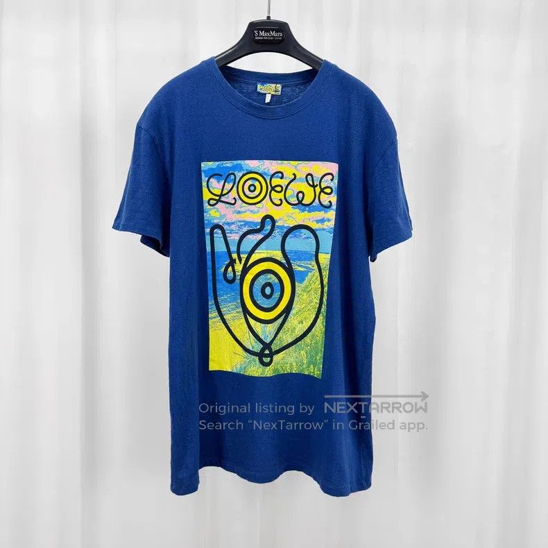 Loewe Loewe Printed Letter Short Sleeve Size S / US 4 / IT 40 - 1 Thumbnail