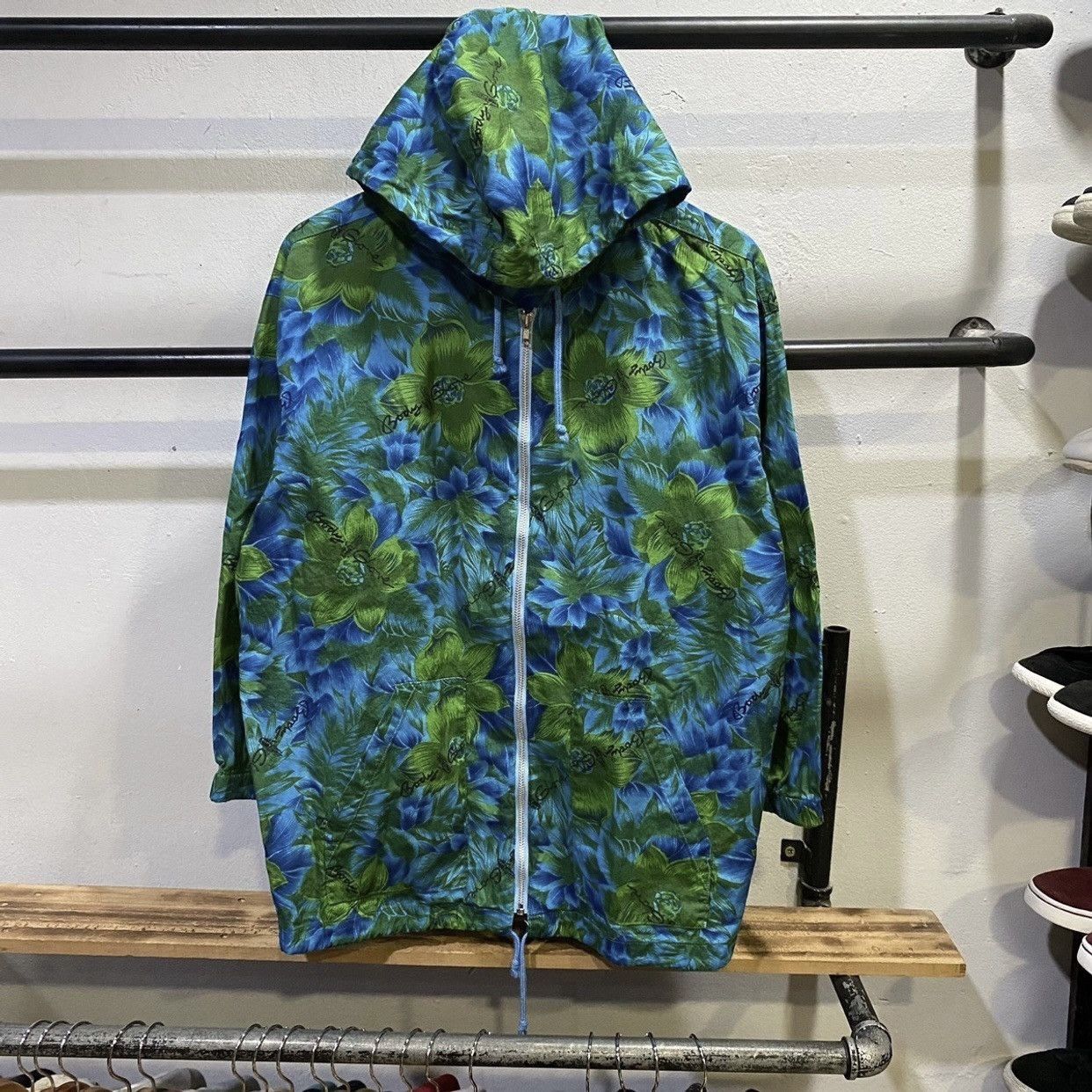 Body Glove × Vintage Vintage 90s Vintage Body Gloves Floral windbreaker jackets Size US M / EU 48-50 / 2 - 1 Thumbnail