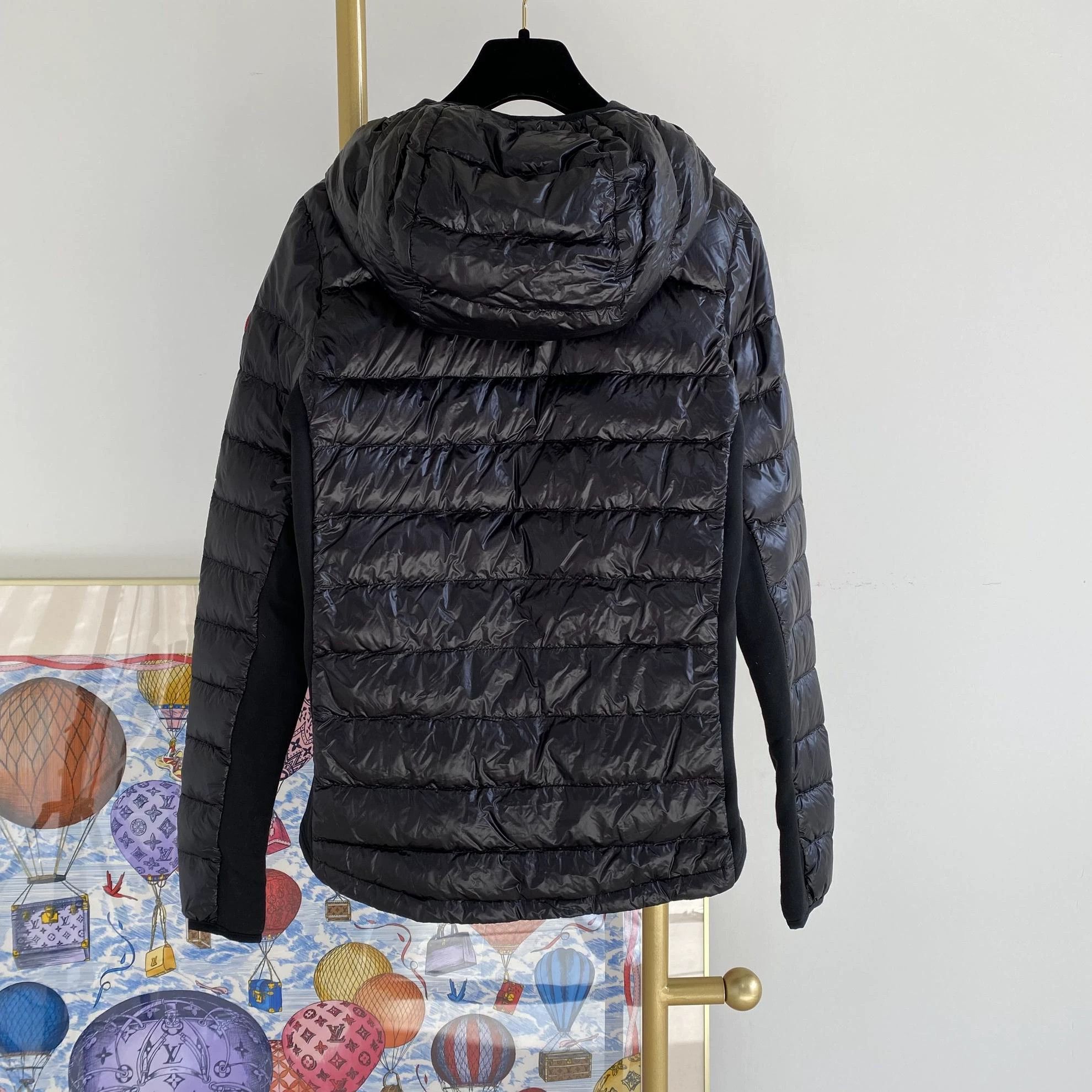 Canada Goose Canada Goose Black Hooded Lightweight Down Jacket S Size S / US 4 / IT 40 - 2 Thumbnail