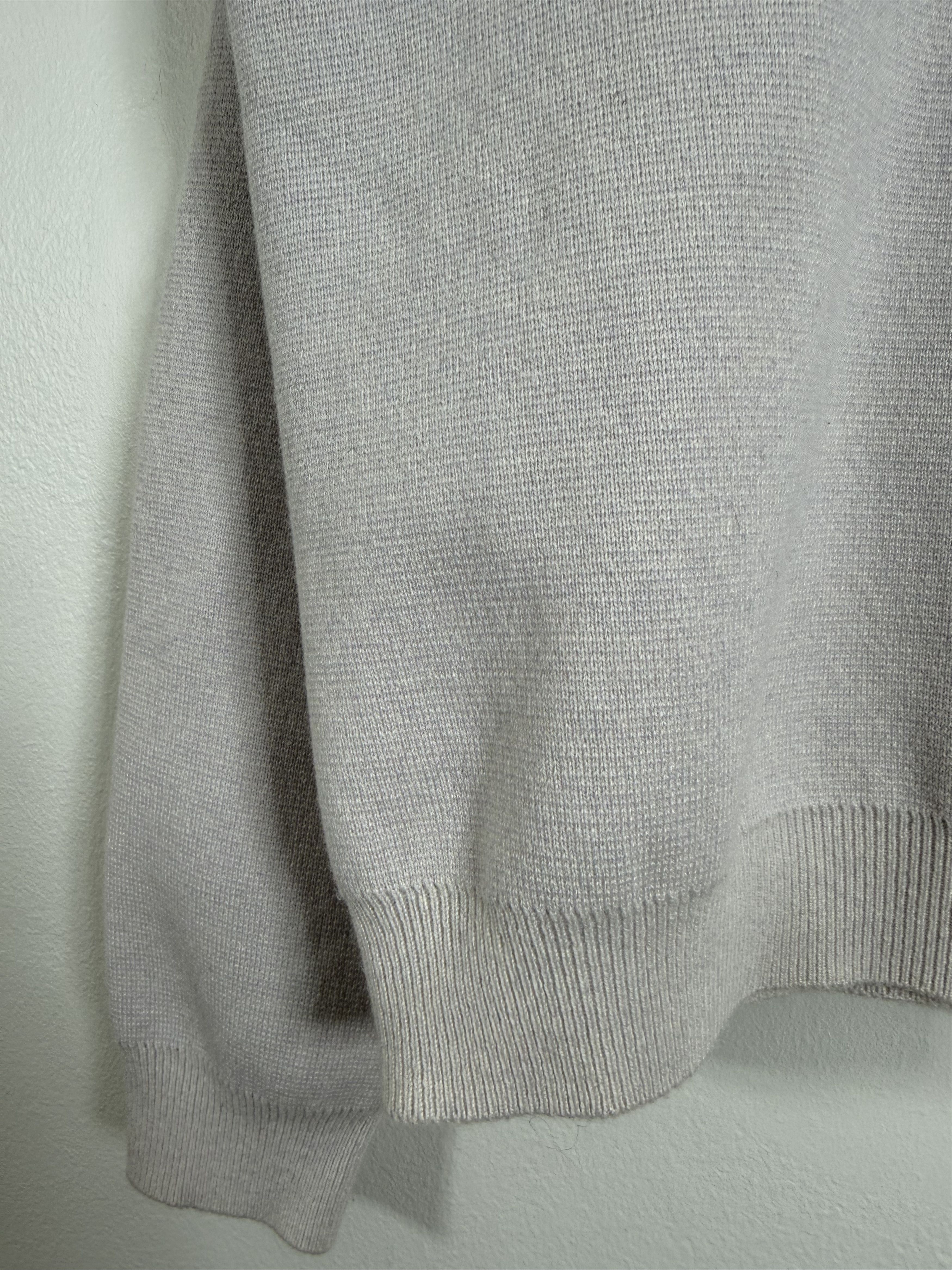 Judy Turner Cashmere Off White Sweater Size US L / EU 52-54 / 3 - 2 Thumbnail