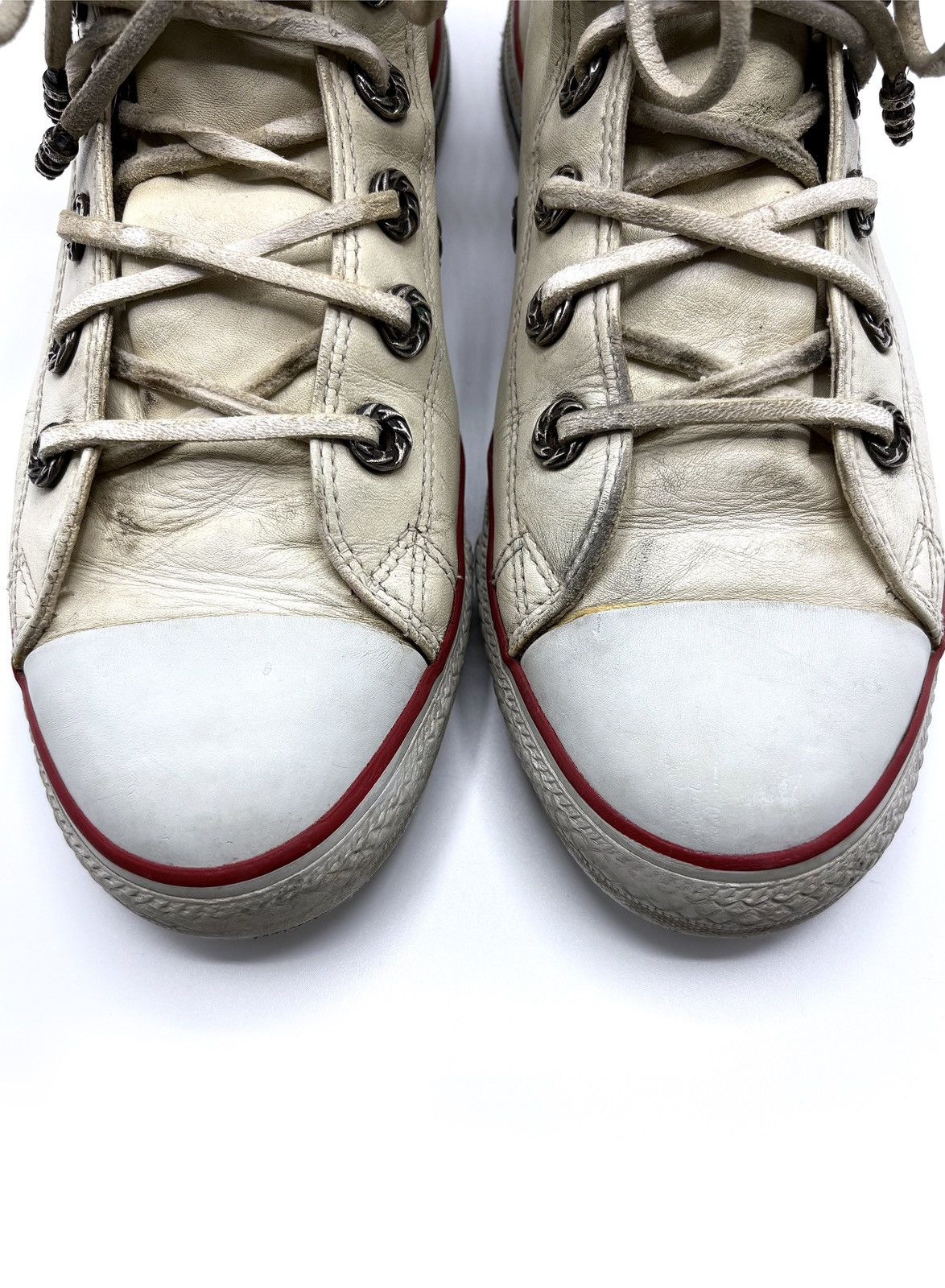 A&G Rock A&G .925 Silver Converse All Star Cross Patch Sneakers Size US 8 / EU 41 - 8 Thumbnail