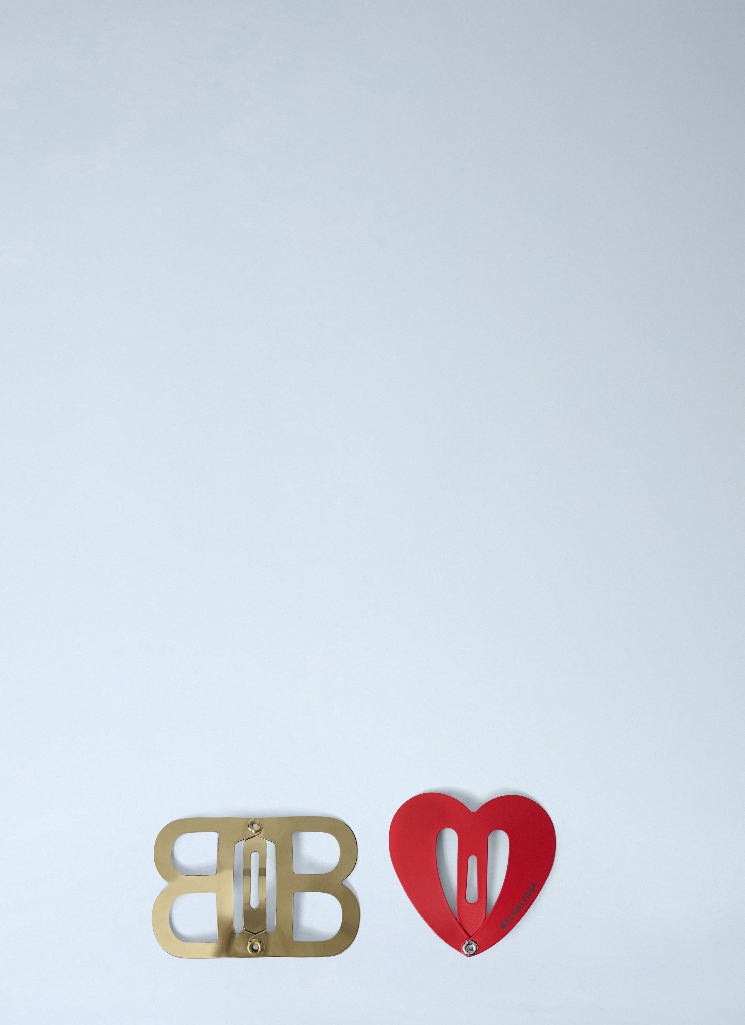 Balenciaga Set Of Two Bazr Lov BB Hair Clips Size ONE SIZE - 1 Thumbnail
