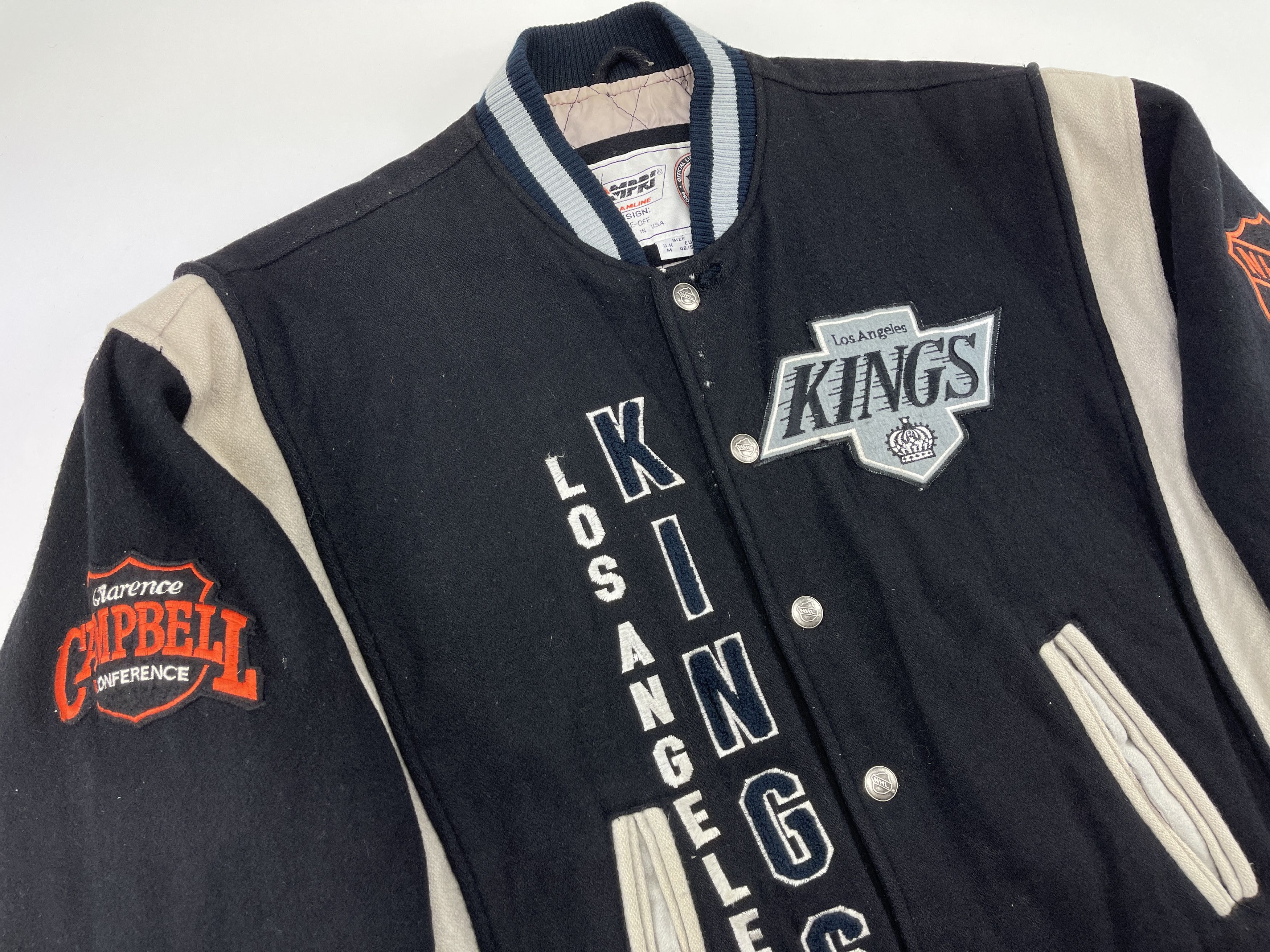 NHL NHL Los Angeles Kings jacket, Campri Teamline, vintage 90s L Size US L / EU 52-54 / 3 - 12 Thumbnail