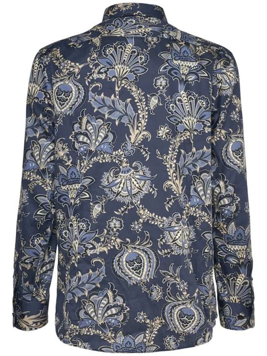 Etro o1lsvrm0425 Shirt in Navy Size US L / EU 52-54 / 3 - 4 Thumbnail