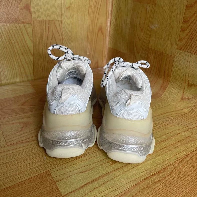 Balenciaga Triple S White Sneakers Size 37-2505