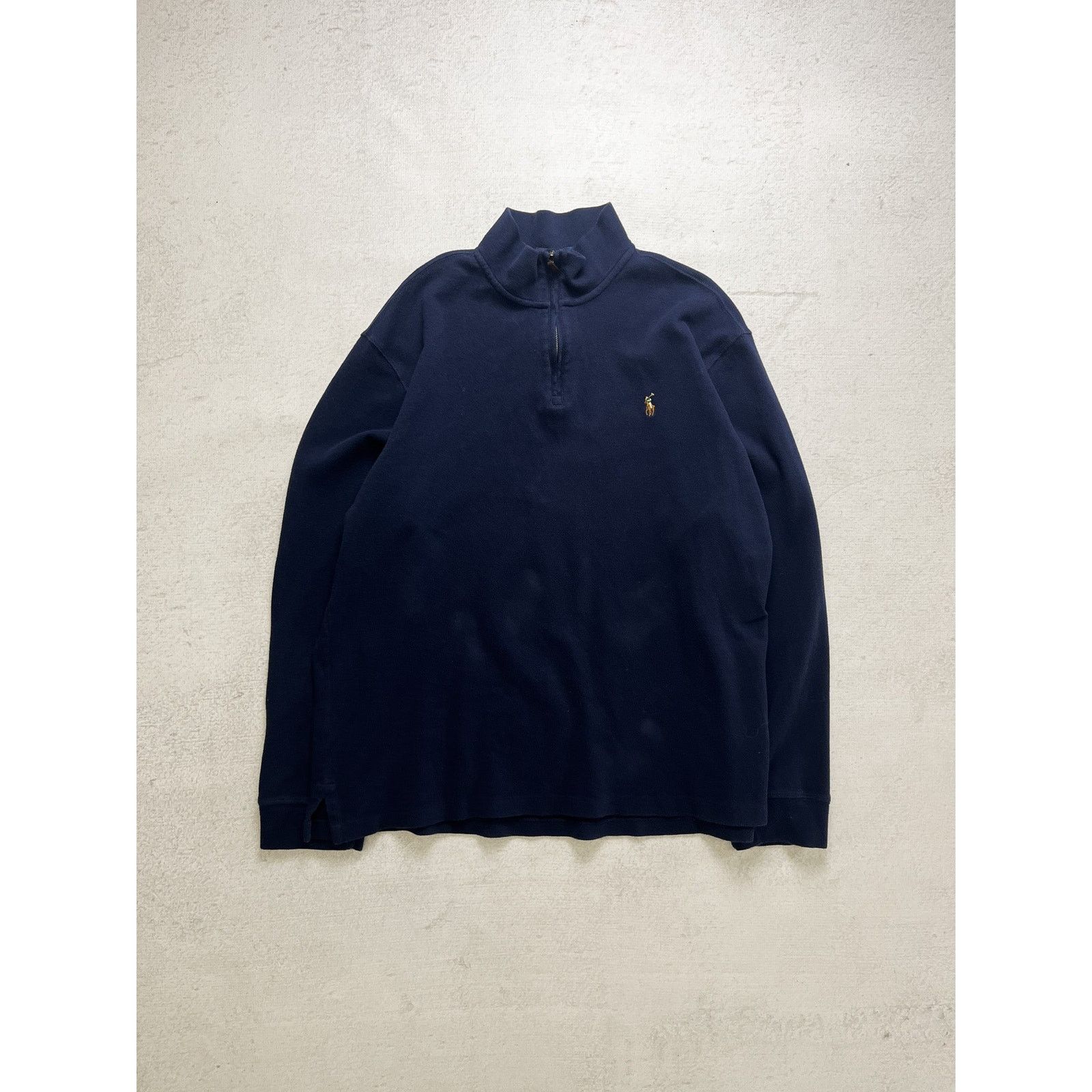 Polo Ralph Lauren Vintage 90s Polo Ralph Lauren 1/4 Zip Sweatshirt - Men's XL Size US XL / EU 56 / 4 - 1 Thumbnail