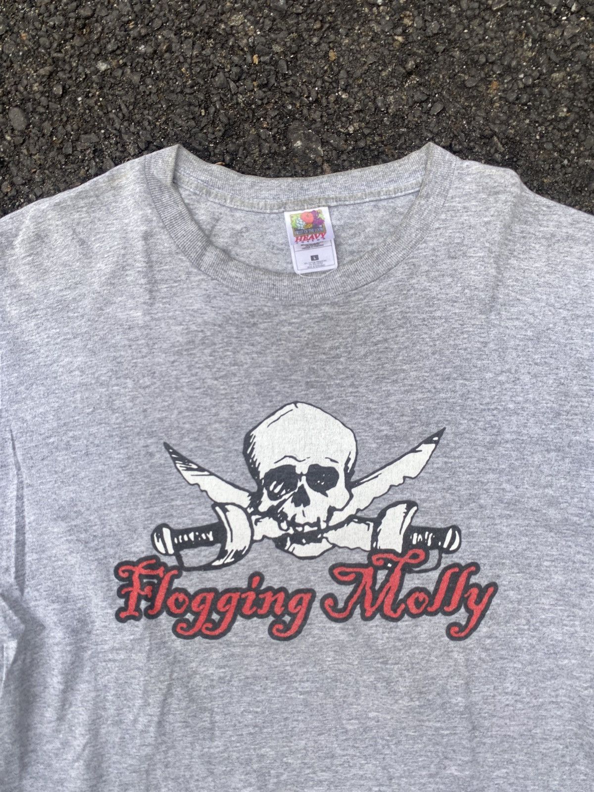 Band Tees Vintage Flogging Molly Fruit of the Loom Size US L / EU 52-54 / 3 - 3 Thumbnail