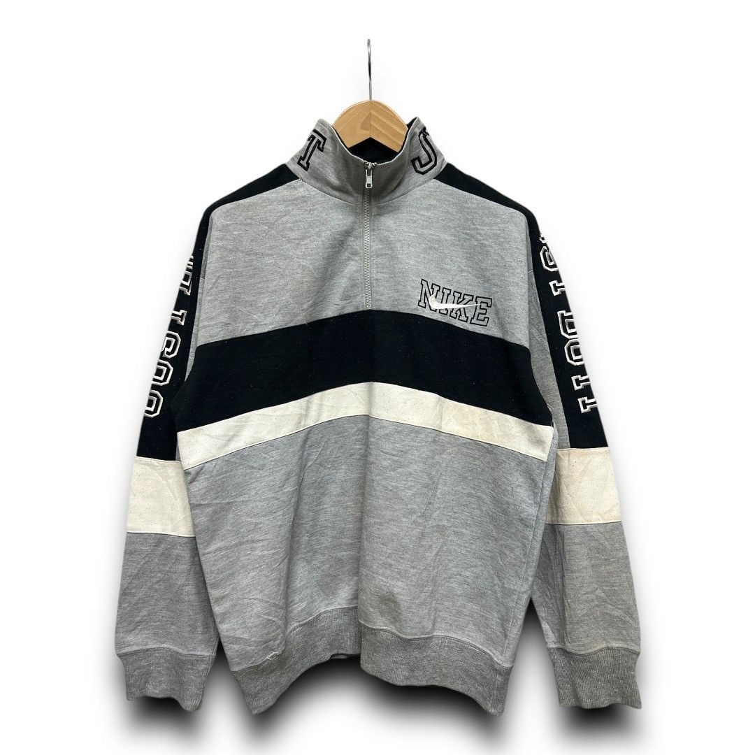 Nike VINTAGE NIKE HALF ZIPPER SWEATSHIRT Size US M / EU 48-50 / 2 - 1 Thumbnail