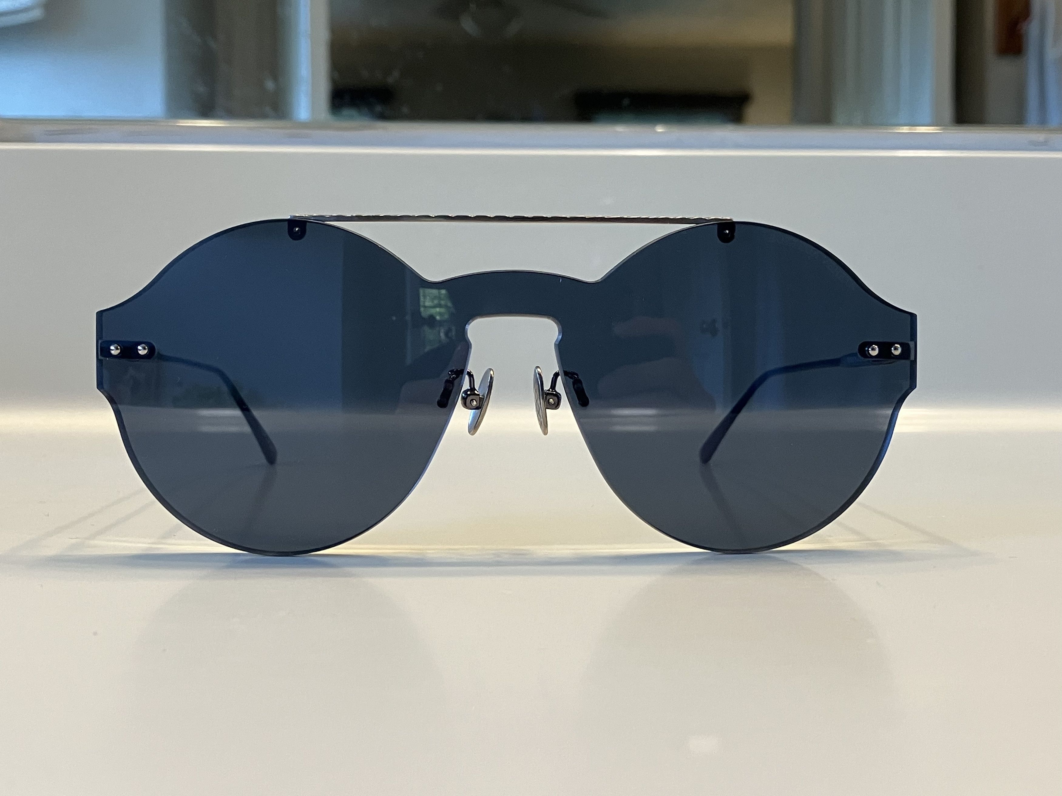 Bottega Veneta Bottega Veneta BV0207S 002 Ruthenium Sunglasses UNISEX Size ONE SIZE - 3 Thumbnail