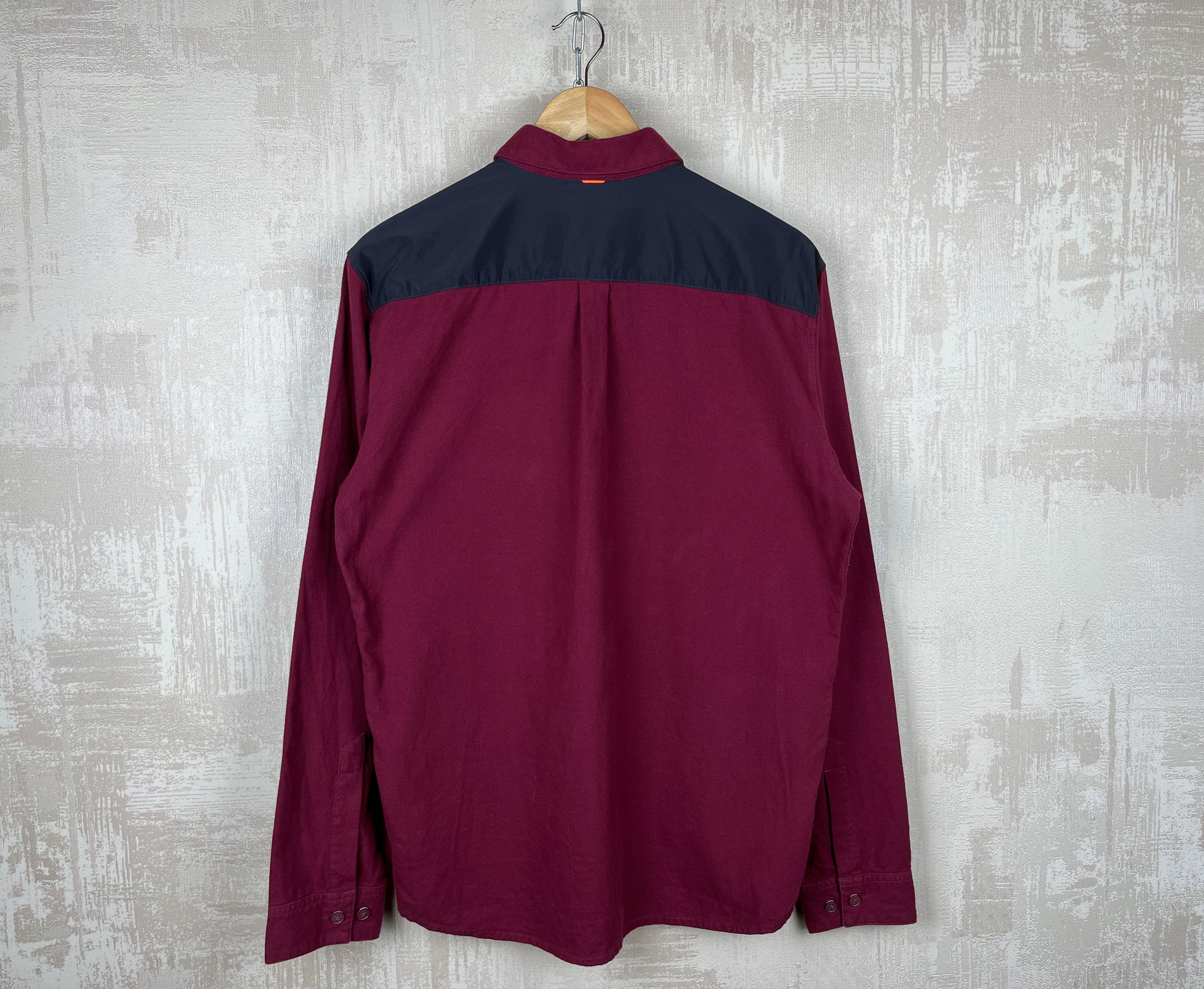 Mammut Mammut Pocket Long Sleeve Shirt Purple Button Down Collar Size US M / EU 48-50 / 2 - 14 Thumbnail