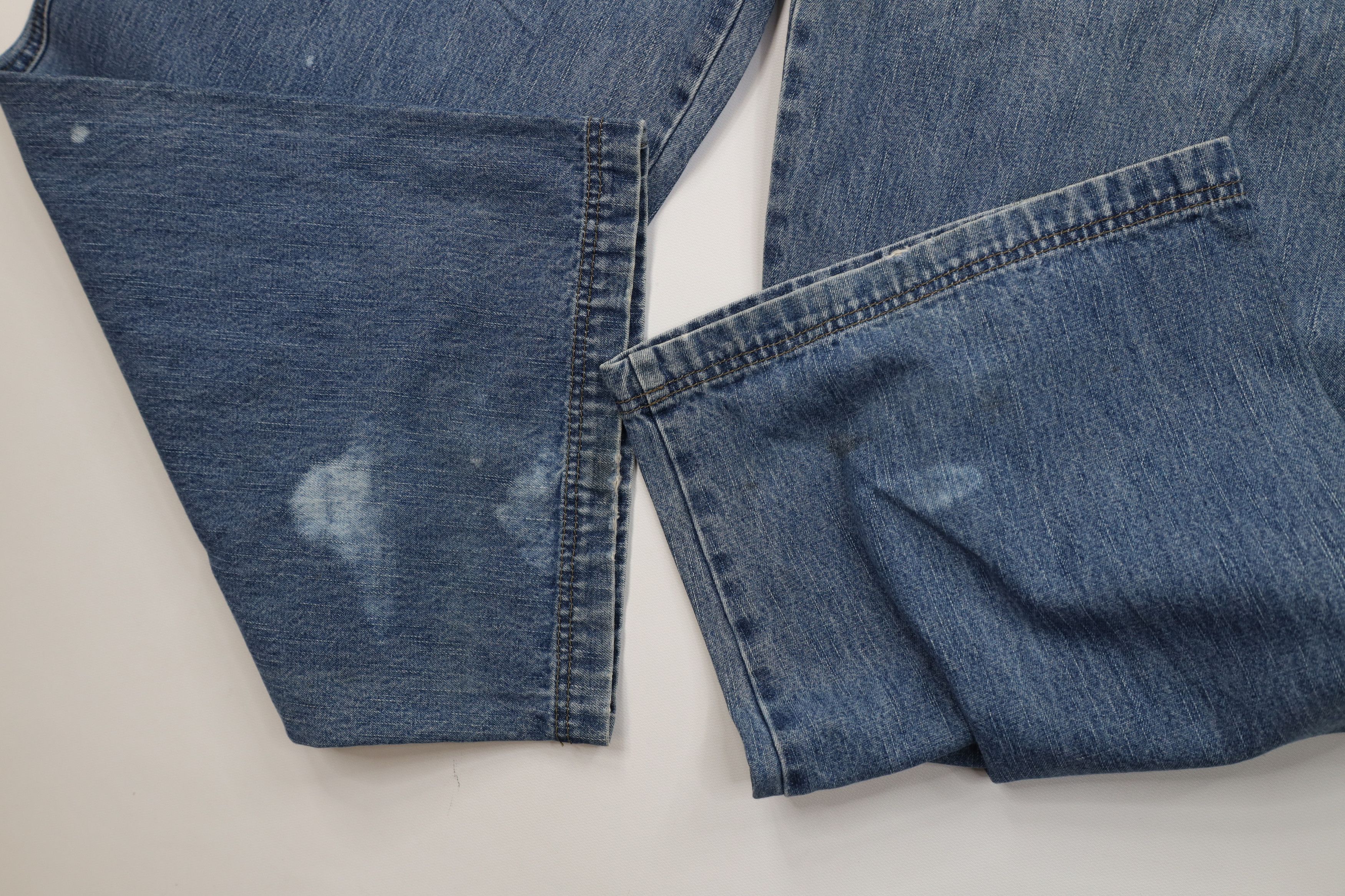 Toy Machine Vintage 90s Y2K Toy Machine Skateboarding Wide Denim Jeans Size US 34 / EU 50 - 8 Thumbnail