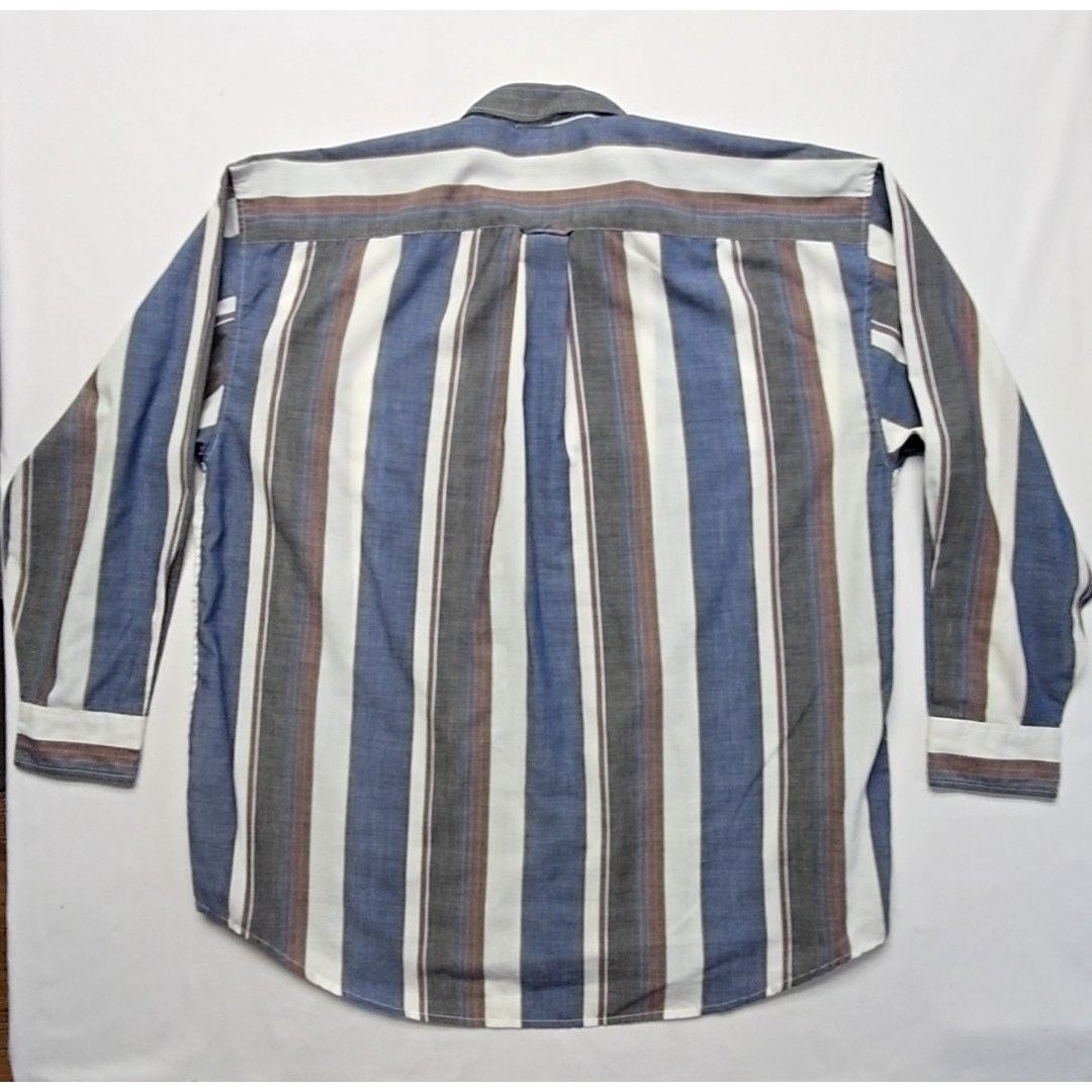 Other Vintage Johnathan Stewart Striped Shirt Blue Mens XL Size US XL / EU 56 / 4 - 7 Thumbnail