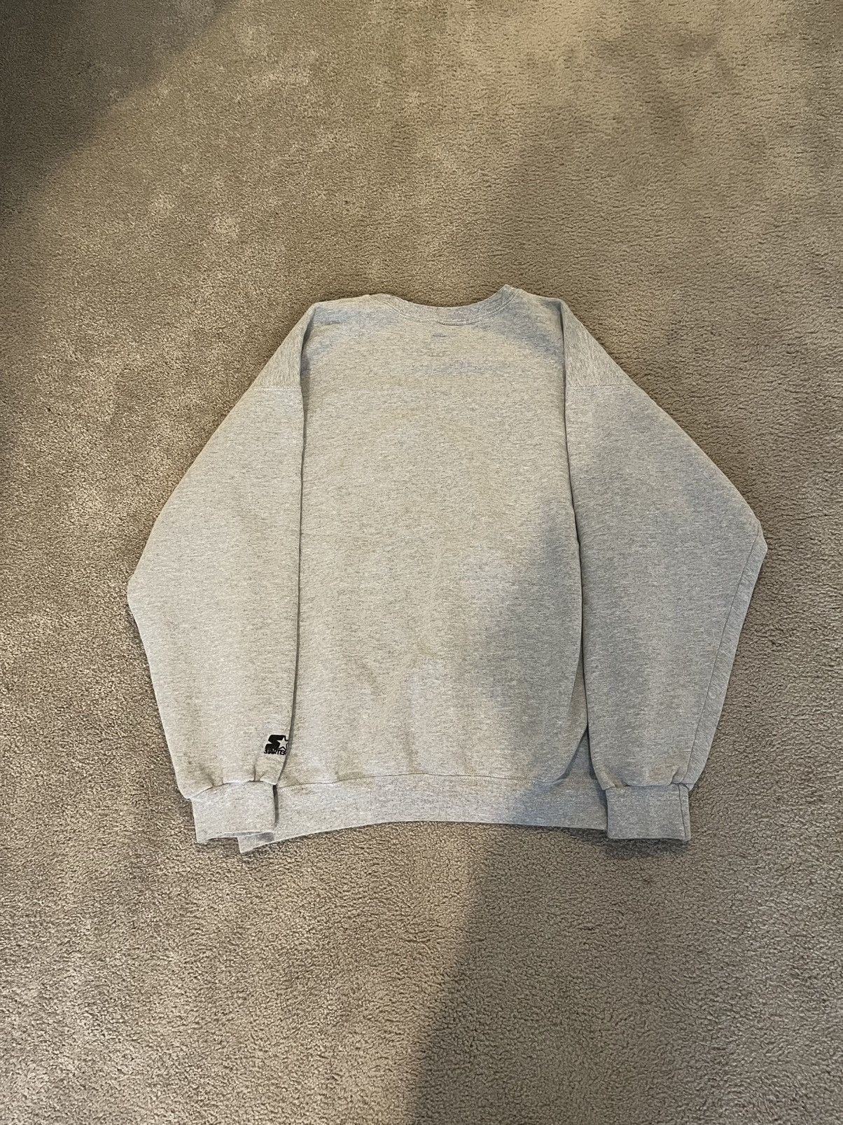 Starter 1996 Packers Super Bowl Grey Crew Neck Made in USA Size US XL / EU 56 / 4 - 3 Thumbnail