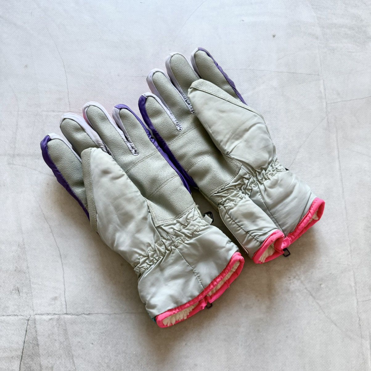 Vintage 80s Reusch Ski Pool Am Pro West Germany Snowboard Gloves Size ONE SIZE - 7 Thumbnail