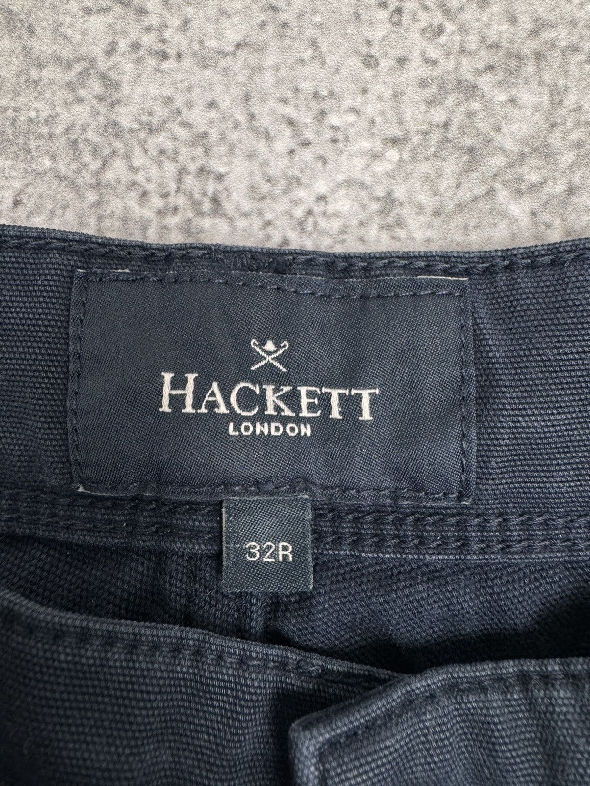 Hackett Hackett London Men Cotton Elastane Jeans Dark Blue Size 32R Size US 32 / EU 48 - 8 Thumbnail