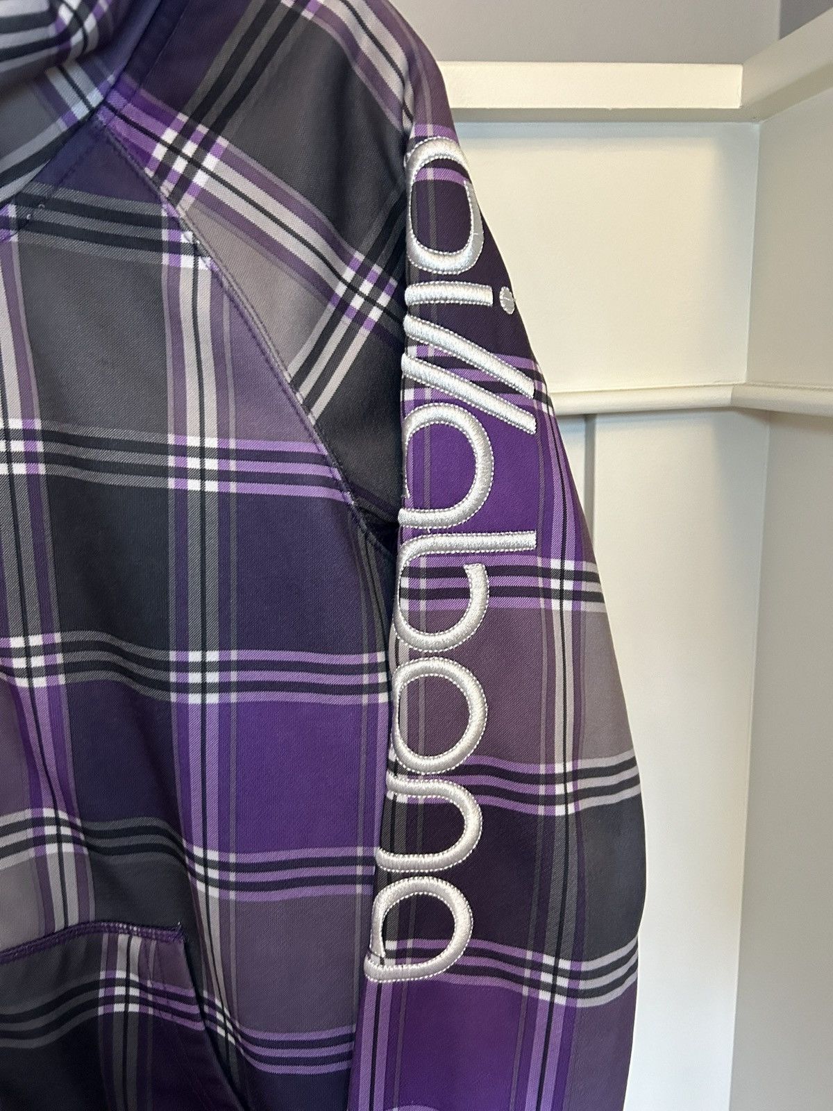 Billabong Vintage Billabong plaid ninja zip-up hoodie Size US XL / EU 56 / 4 - 5 Thumbnail