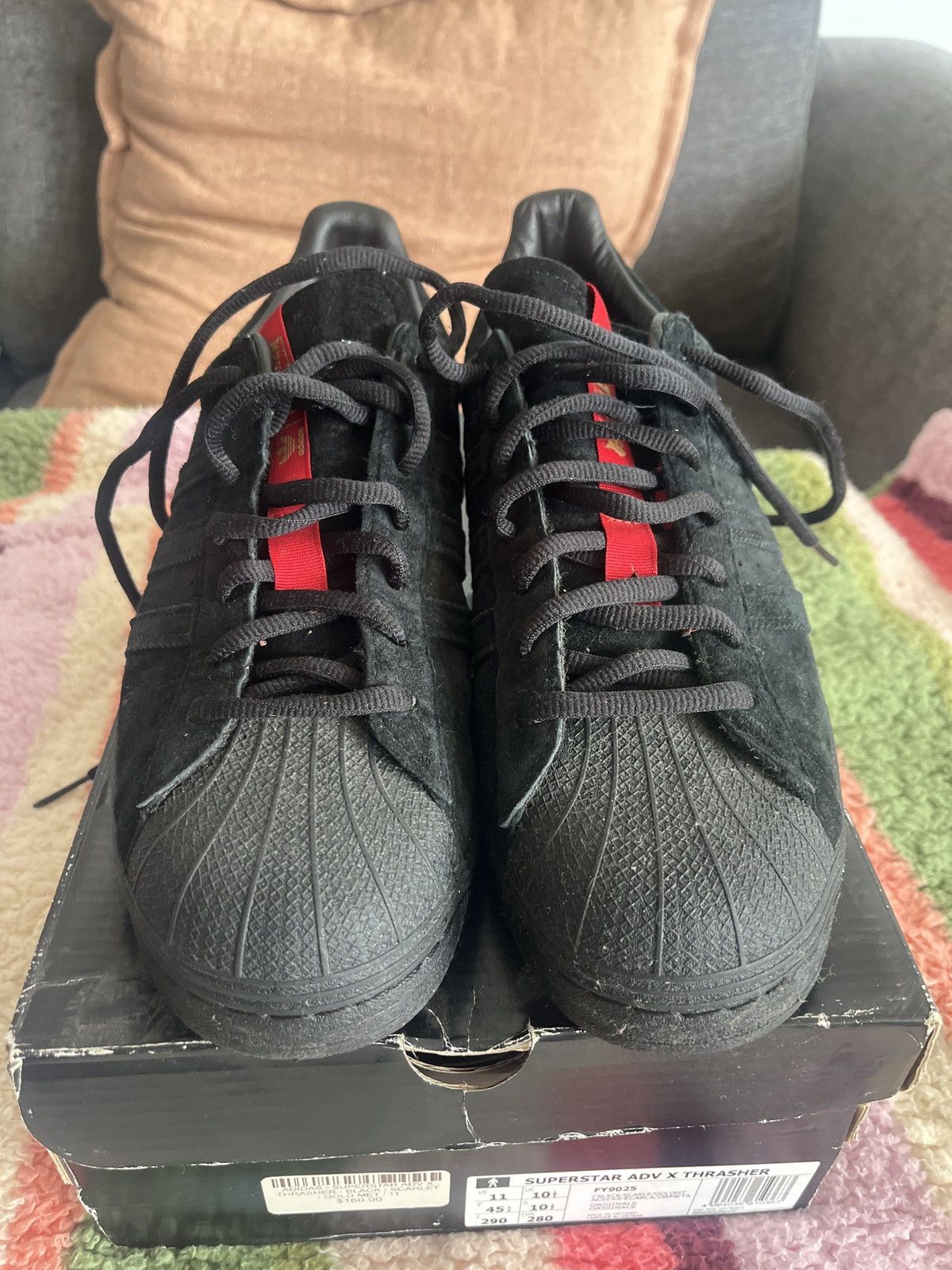 Shoe Fy9025 Adidas Superstar Adv Superstar Cblack Adidas Superstar