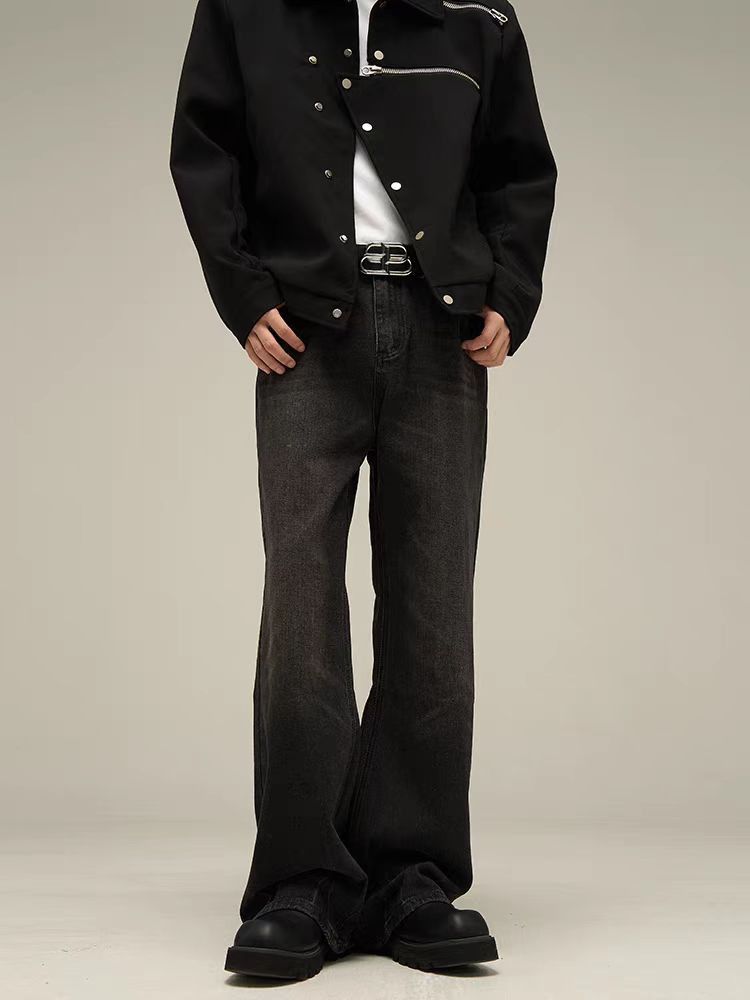 Japanese Brand × Jean Street vintage micro flare jeans Size US 30 / EU 46 - 3 Thumbnail