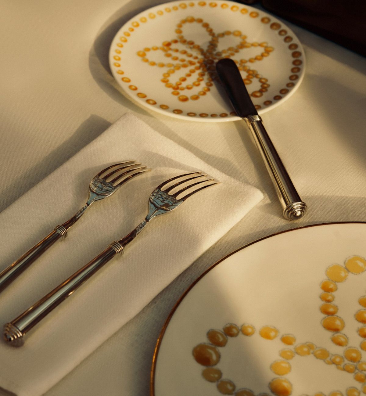 Dior o1bcso1str0226 Size:OS/Side Plate in White/Golden Size ONE SIZE - 5 Thumbnail