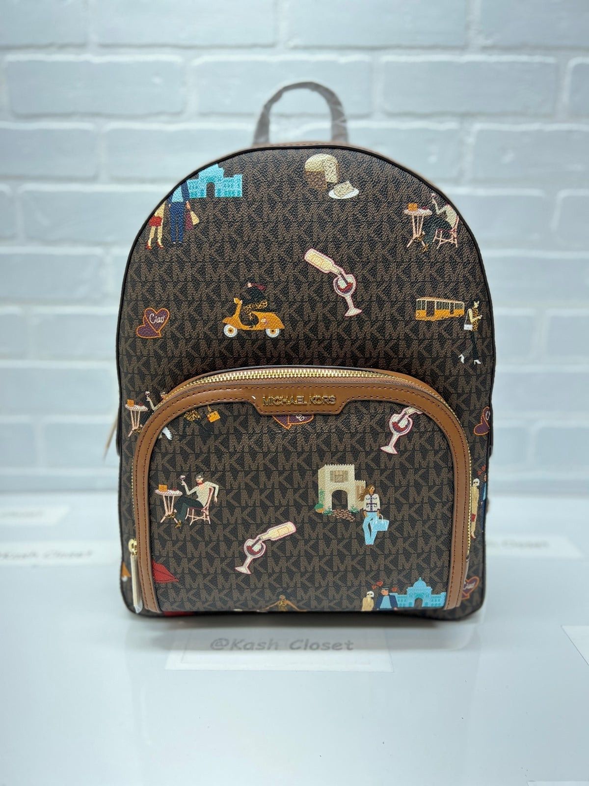 MICHAEL KORS JET SET GIRLS JAYCEE LARGE BACKPACK MICHAEL