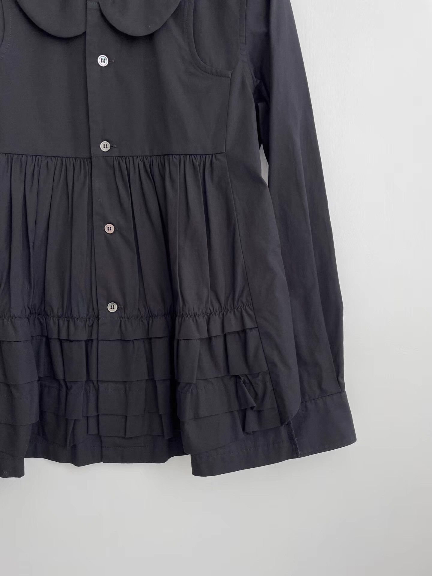 Comme des Garcons Comme des Garçons CDG Comcom Fake Two-Piece Shirt Ｑ24 Size XS / US 0-2 / IT 36-38 - 2 Thumbnail