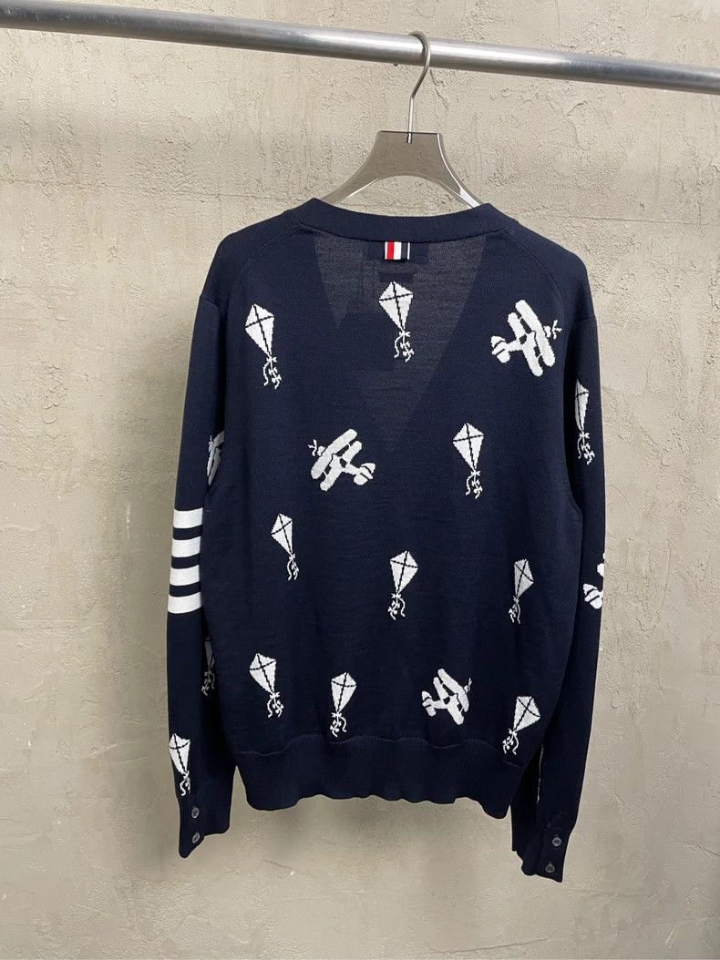 Thom Browne Thom browne Size 2 Dark blue full-print kite airplane four Size M / US 6-8 / IT 42-44 - 2 Thumbnail