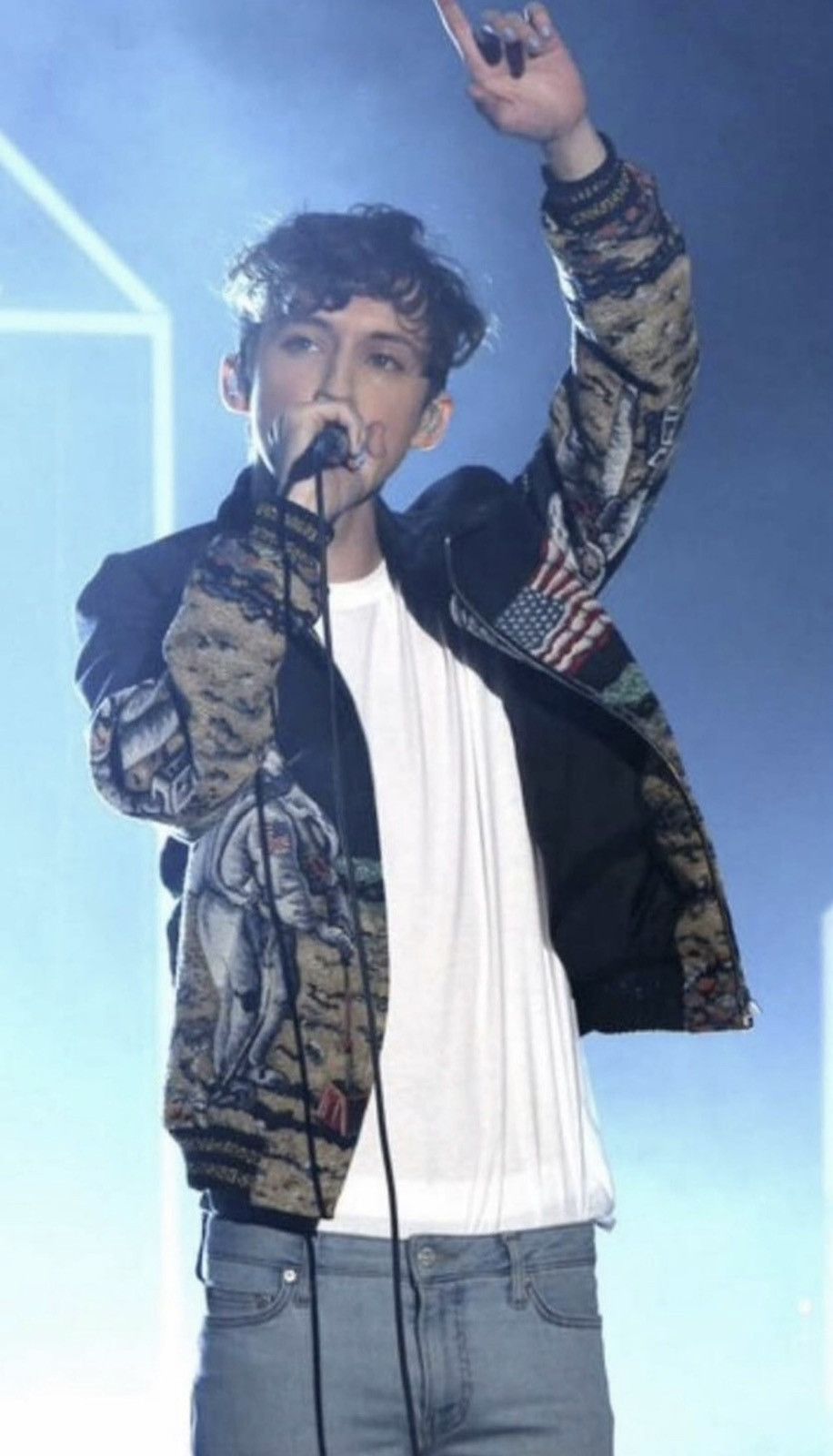 Saint Laurent Paris Saint Laurent Paris SS16 Moonlanding Jacket Sz.46 Size US S / EU 44-46 / 1 - 12 Thumbnail
