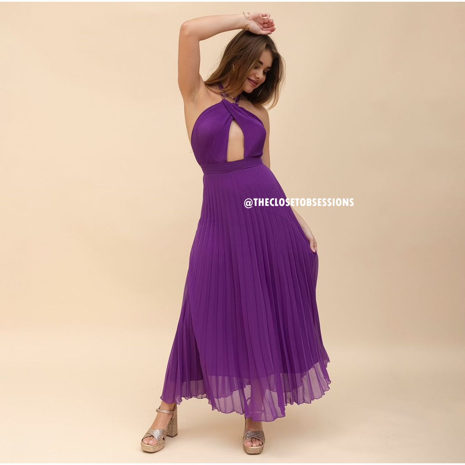 Zara ZARA BLOGGER FAVE!!! Halter Neck Midi Dress NWT Size XL / US 12-14 / IT 48-50 - 17 Thumbnail