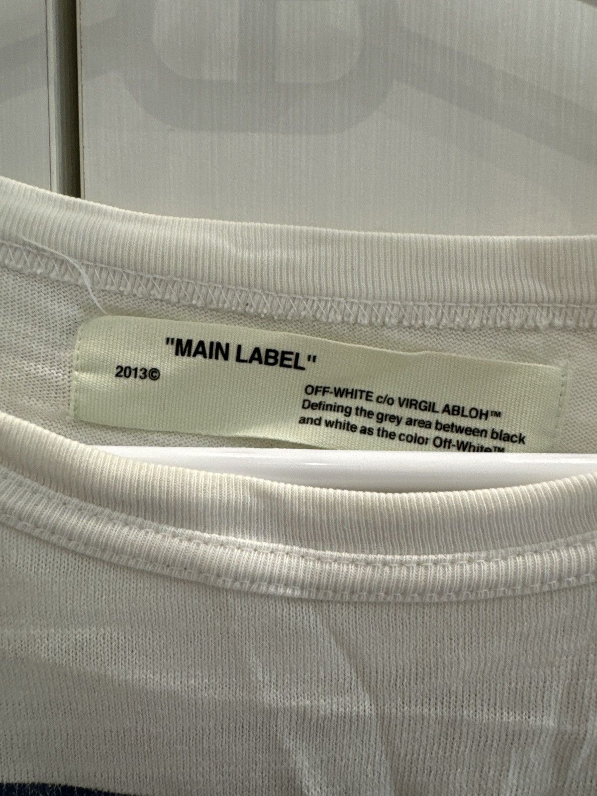 Off-White Off-White Caravaggio Tee White Size US S / EU 44-46 / 1 - 3 Thumbnail