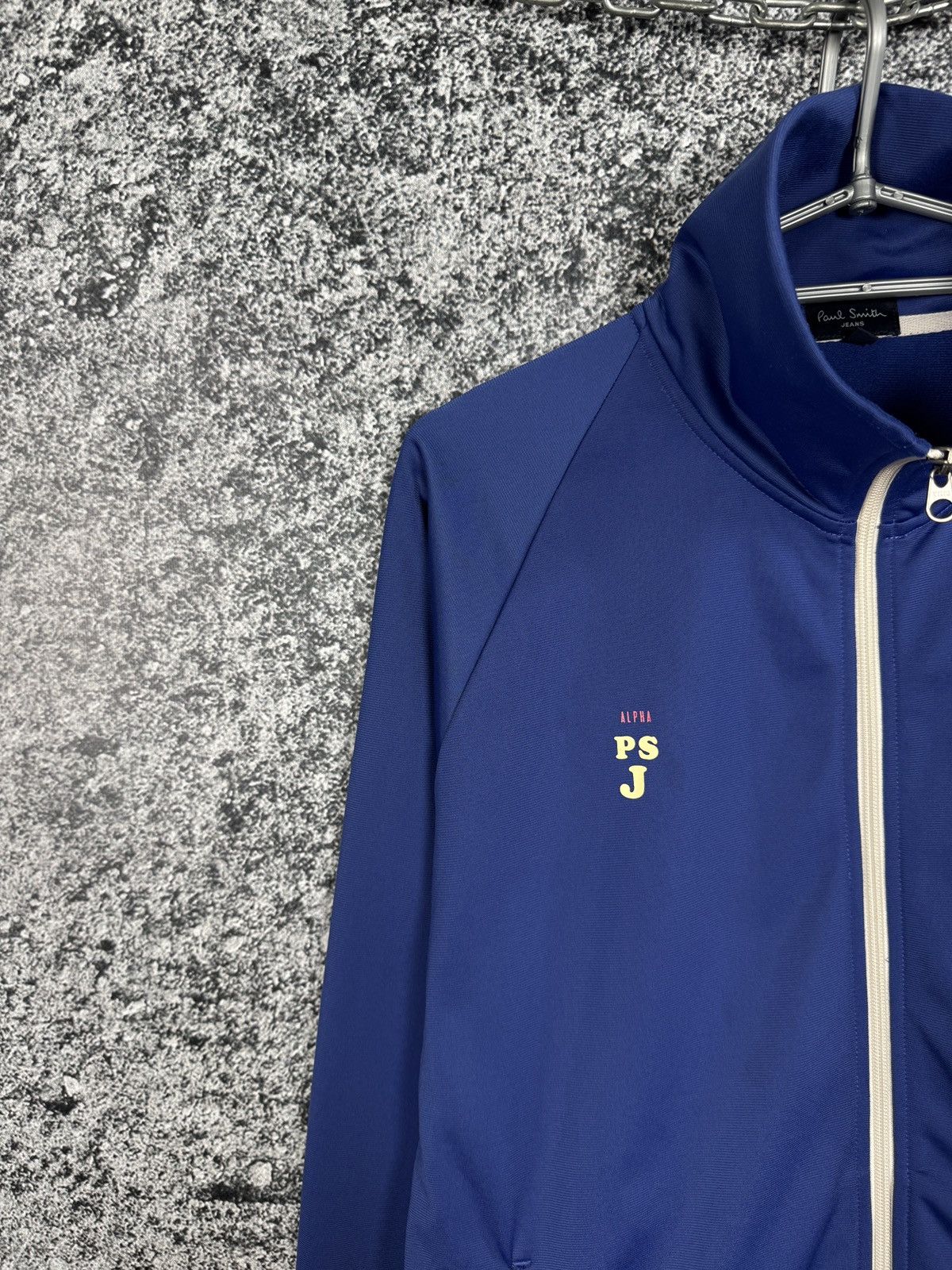 Paul Smith Paul Smith Zip Up Track Jacket Alpha Pullover Big Logo Sz L Size US L / EU 52-54 / 3 - 4 Thumbnail