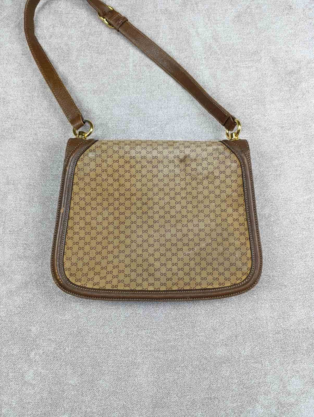 Gucci Vintage Gucci GG Canvas Print Blondie Bag Shoulder Bag Size ONE SIZE - 9 Thumbnail