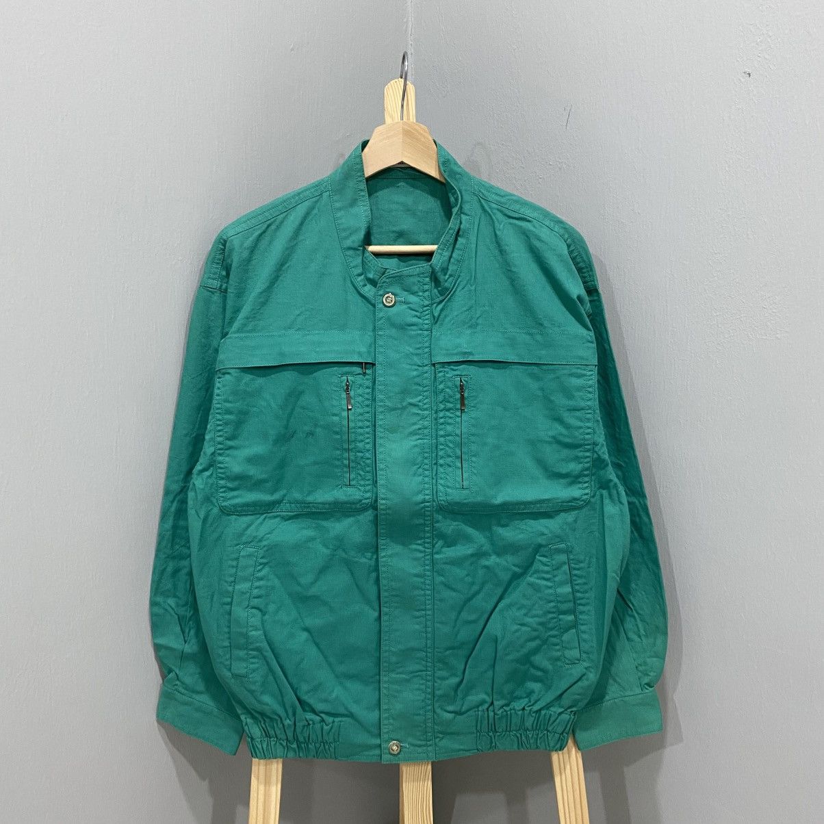 Pierre Balmain Archival Pierre Balmain Paris Utility Bomber Jacket Vintage Size US L / EU 52-54 / 3 - 1 Thumbnail