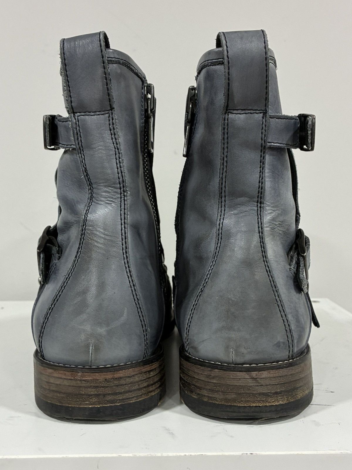 John Varvatos Fleetwood Triple Monk Boot Size 11 Size US 11 / EU 44 - 12 Thumbnail