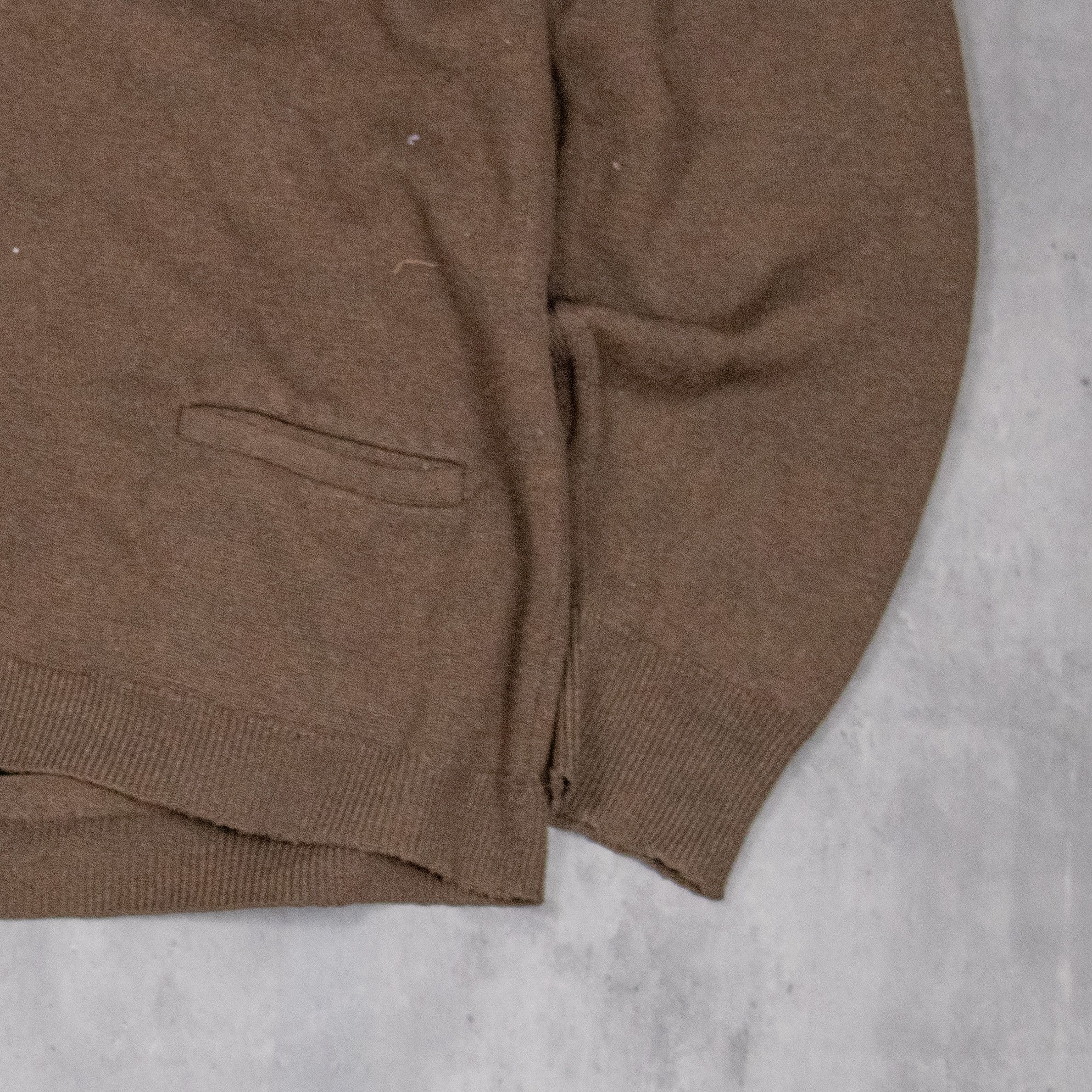 Tyler The Creator Vintage 1990’s Cardigan Brown Distressed Sweater Size US M / EU 48-50 / 2 - 4 Thumbnail