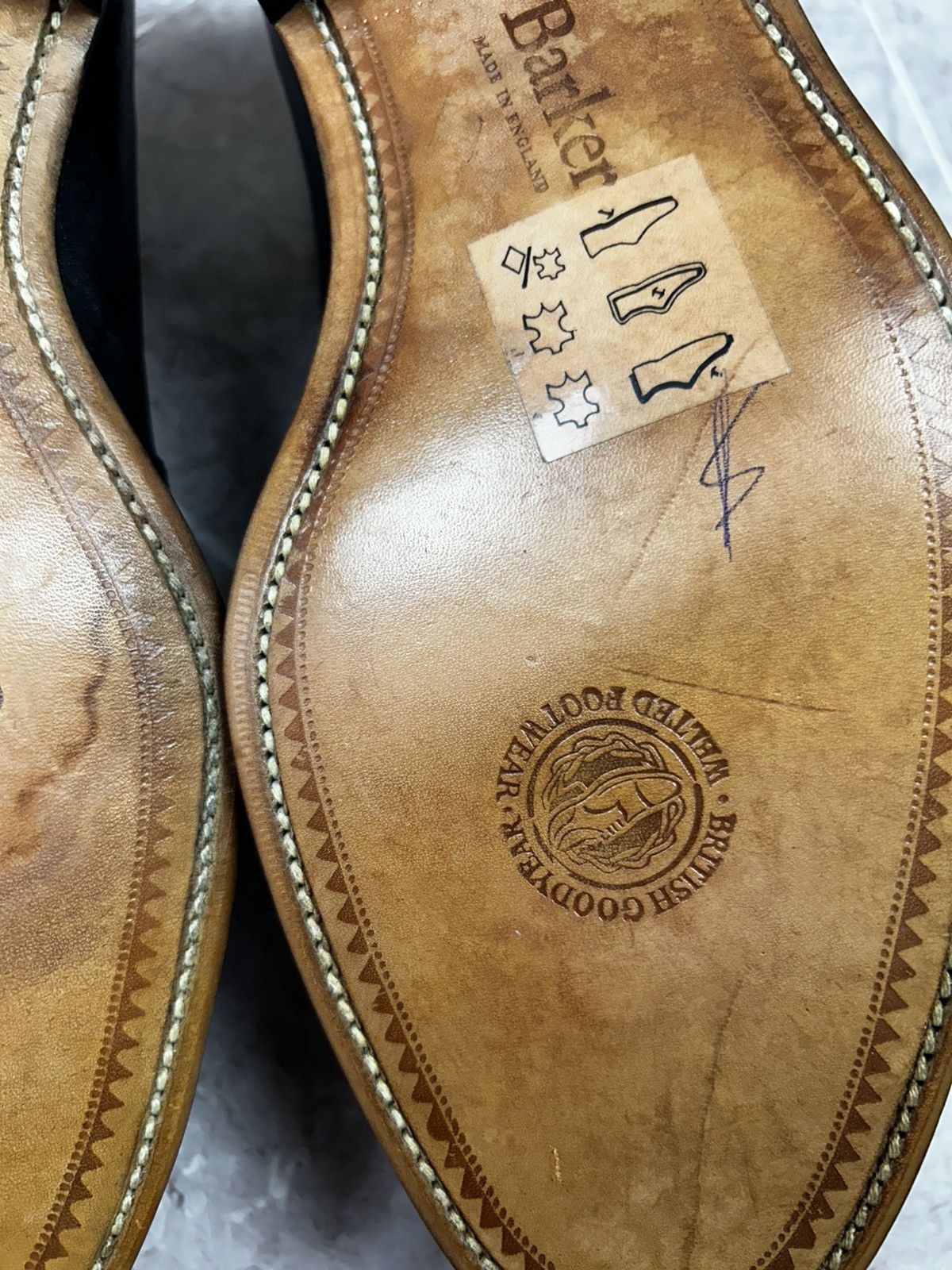 Barker BARKER Leather Derby Made in England Size US 8 / EU 41 - 13 Thumbnail