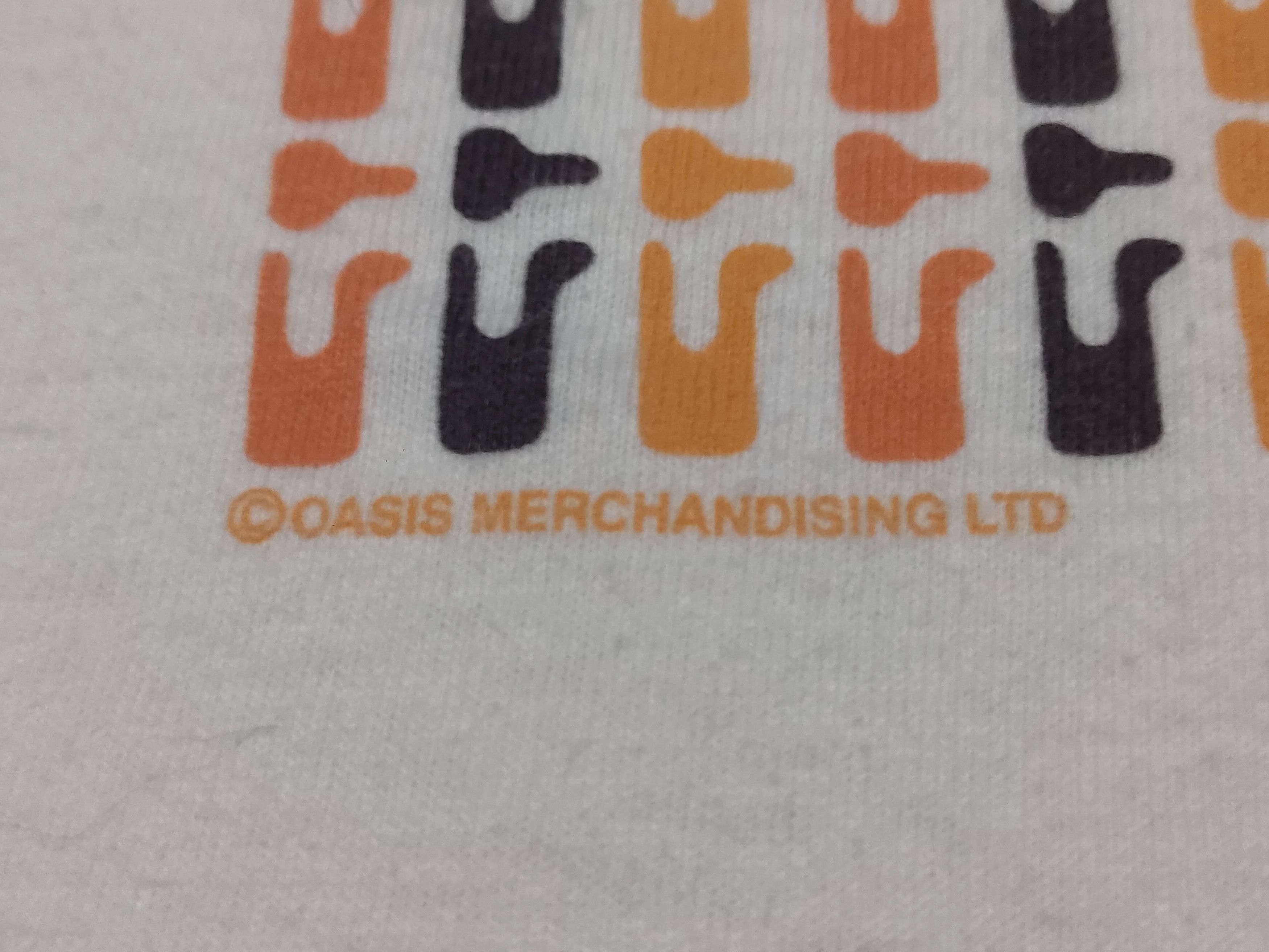 Vintage Oasis Music Band Tour Rock Tee